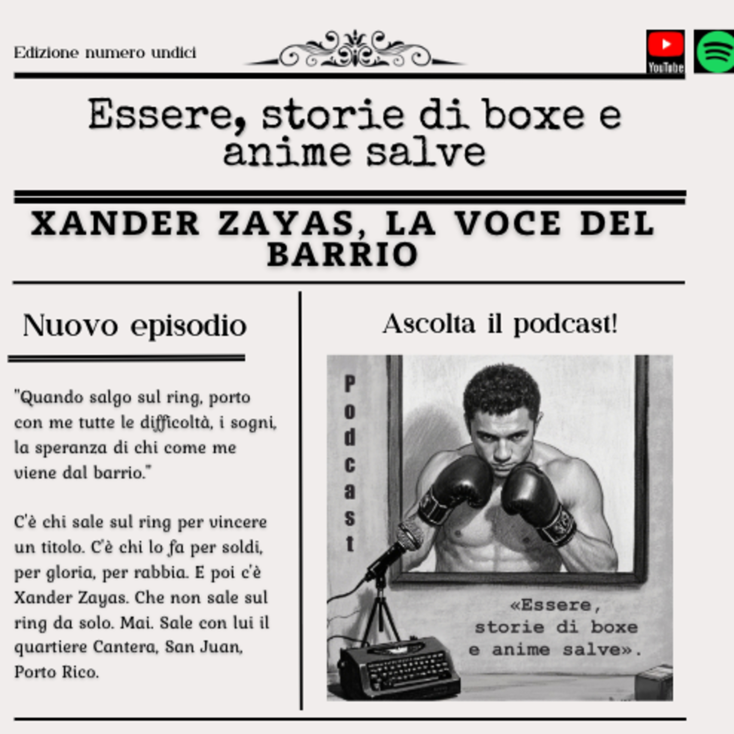 «Essere, storie di boxe e anime salve»