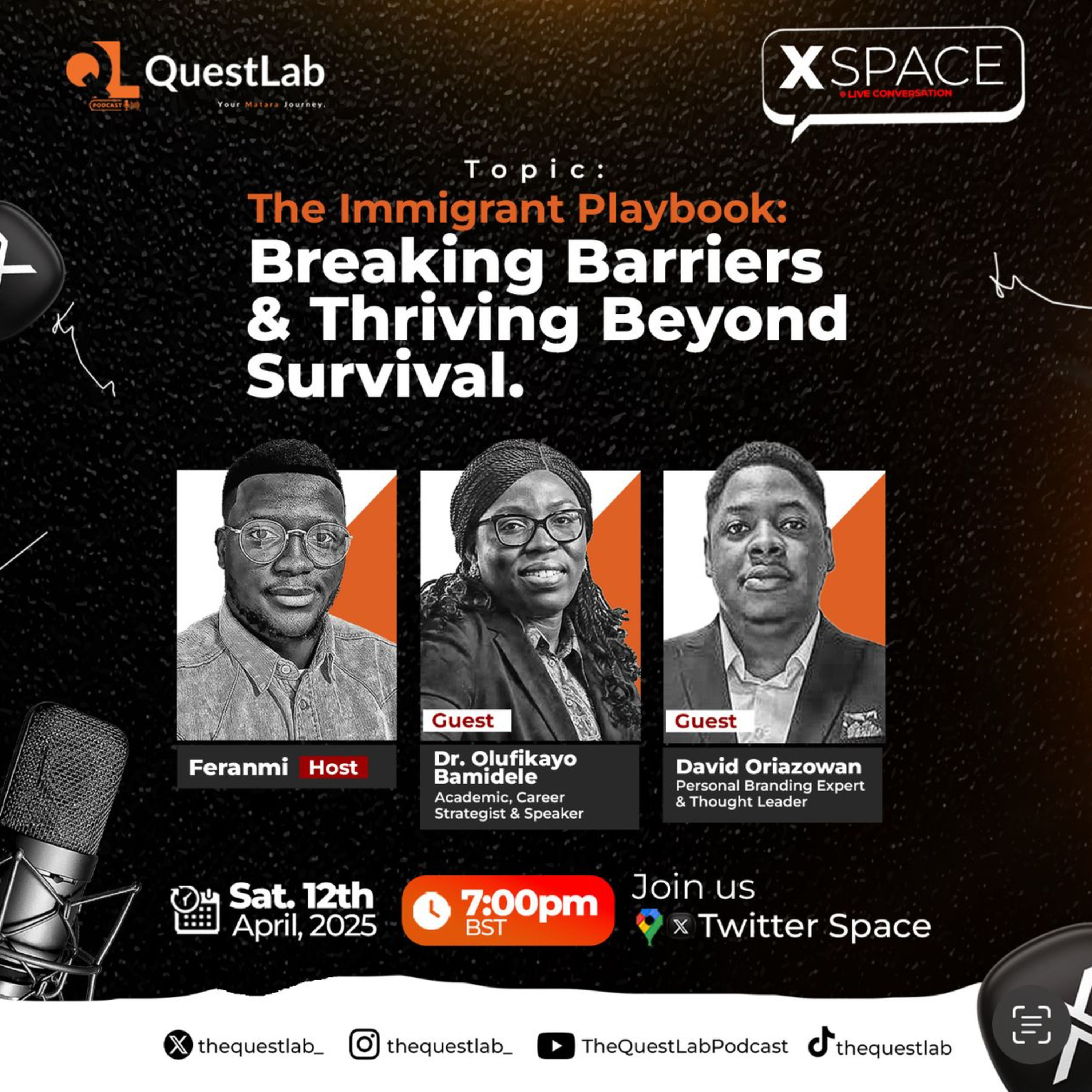 The Immigrant Playbook: Breaking Barriers & Thriving Beyond Survival  episode artwork