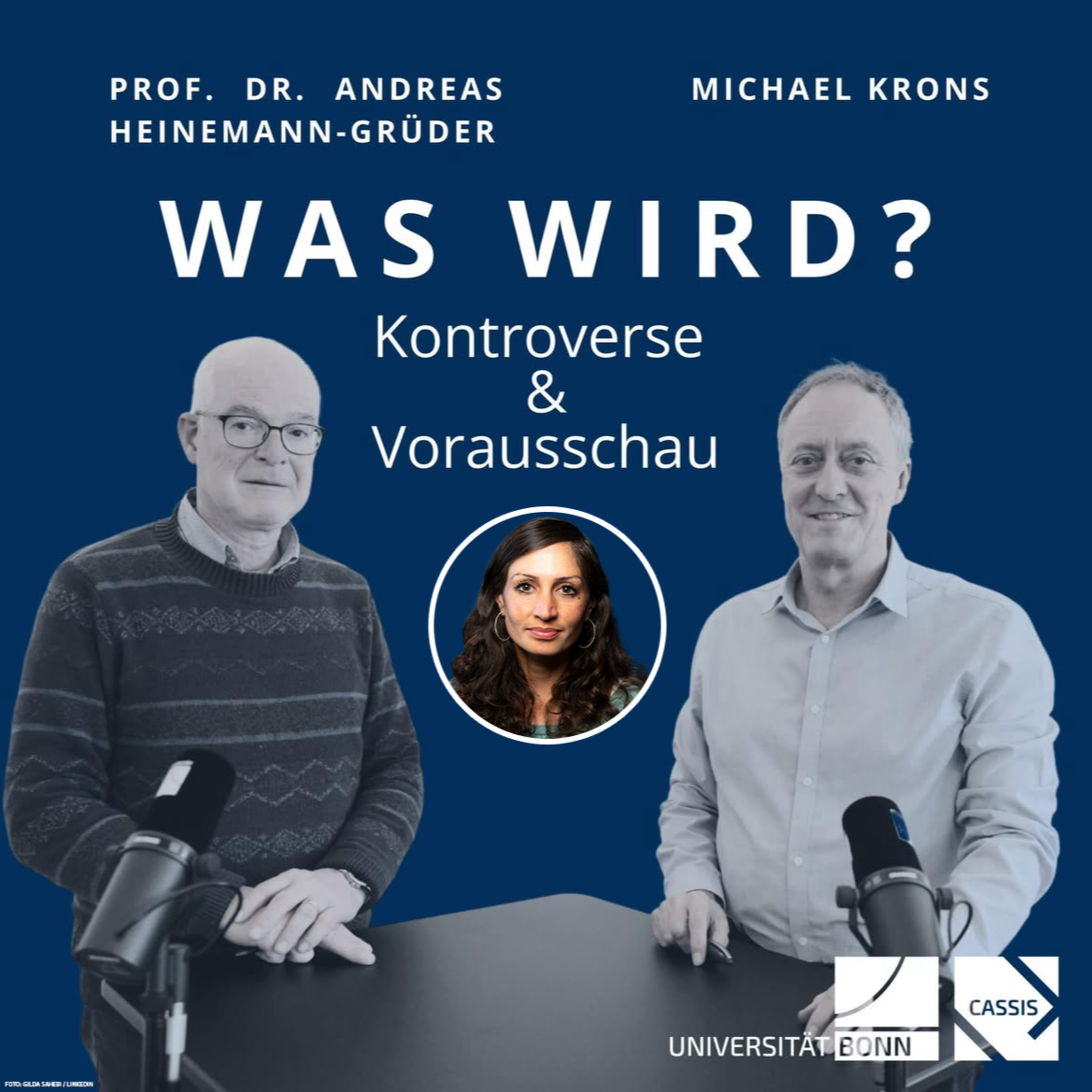 Folge 16: Iran: Regimewechsel oder Radikalisierung durch den Krieg? (Gilda Sahebi) episode artwork
