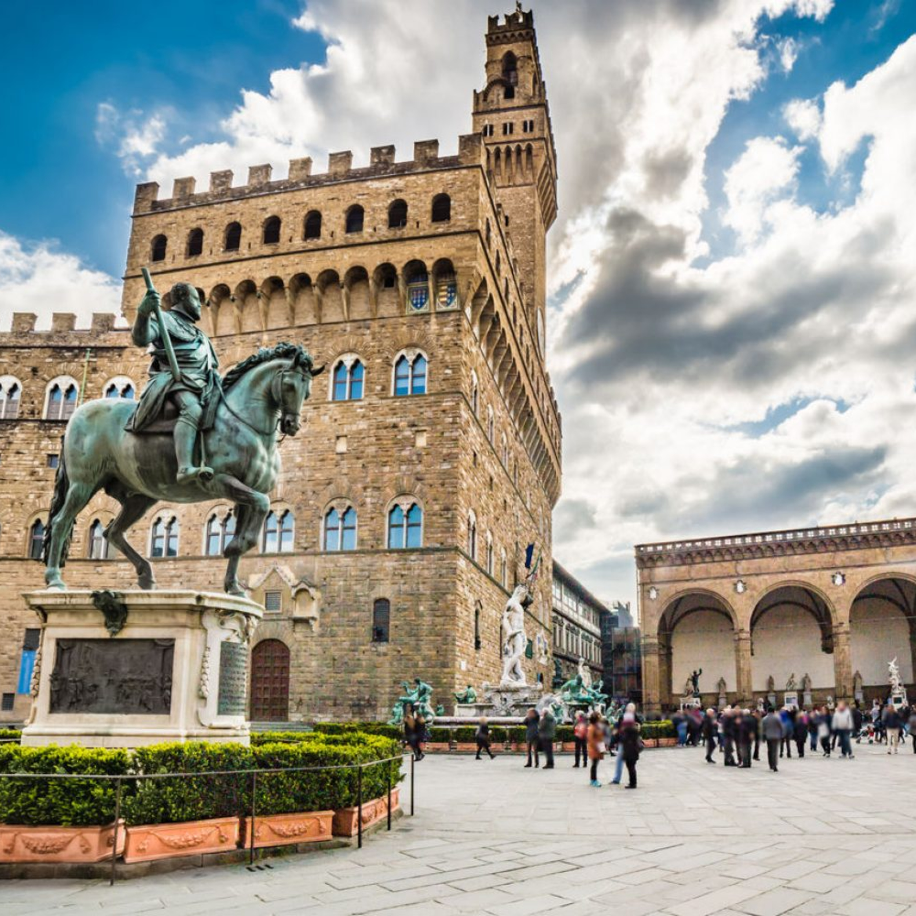 La Piazza della Signoria y la estatua del David episode artwork