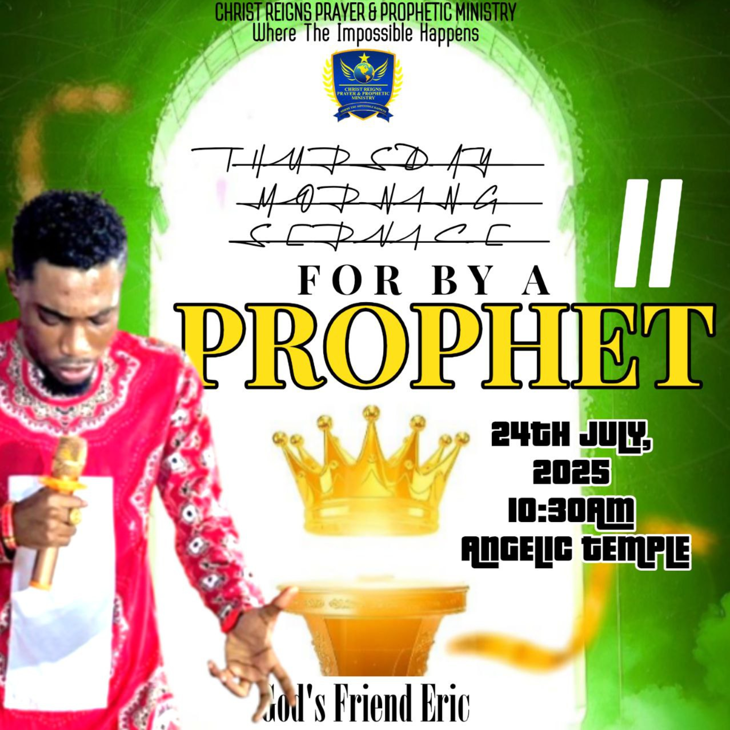 FOR BY A PROPHET II