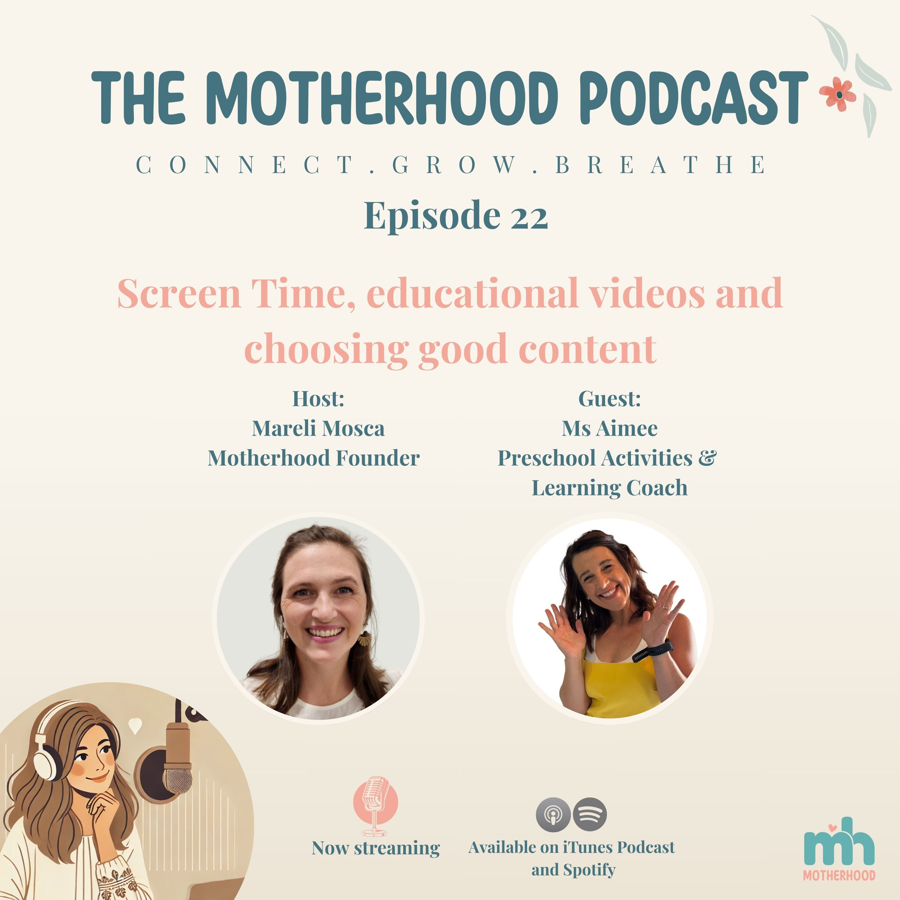 Episode 22 – Ms Aimee : Screen Time, educational videos and choosing good content