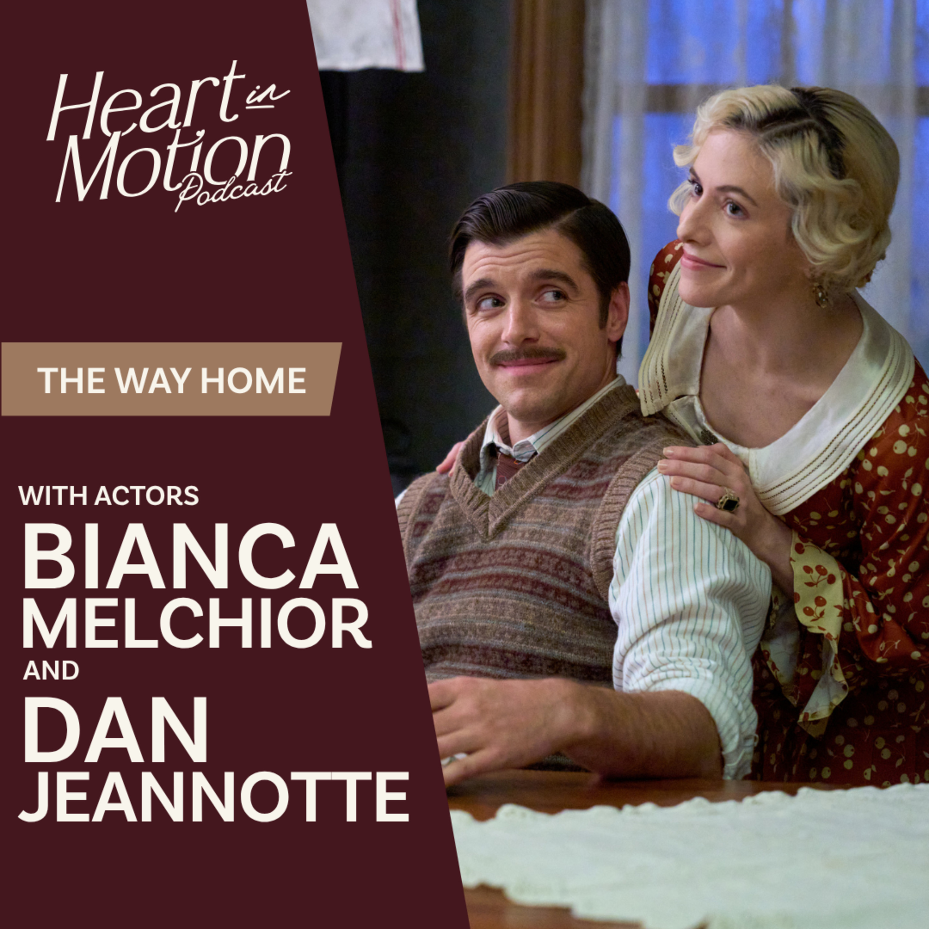 Bianca Melchior & Dan Jeannotte (Hallmark’s The Way Home – Actors)