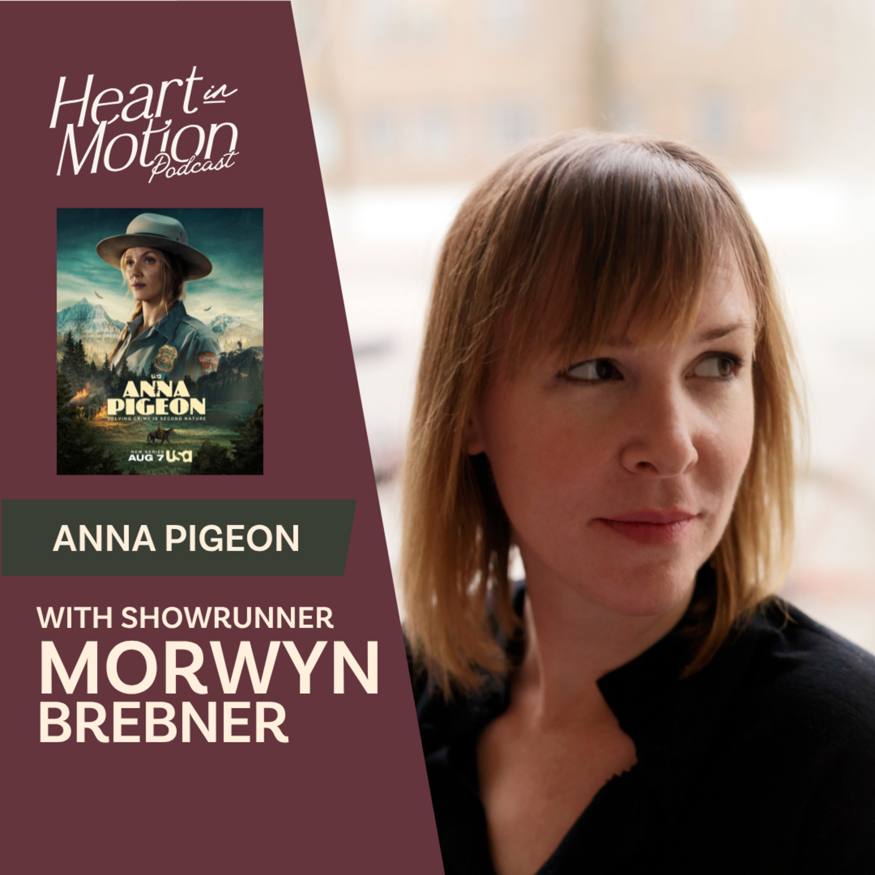 Morwyn Brebner (USA Network's Anna Pigeon - Showrunner) episode artwork