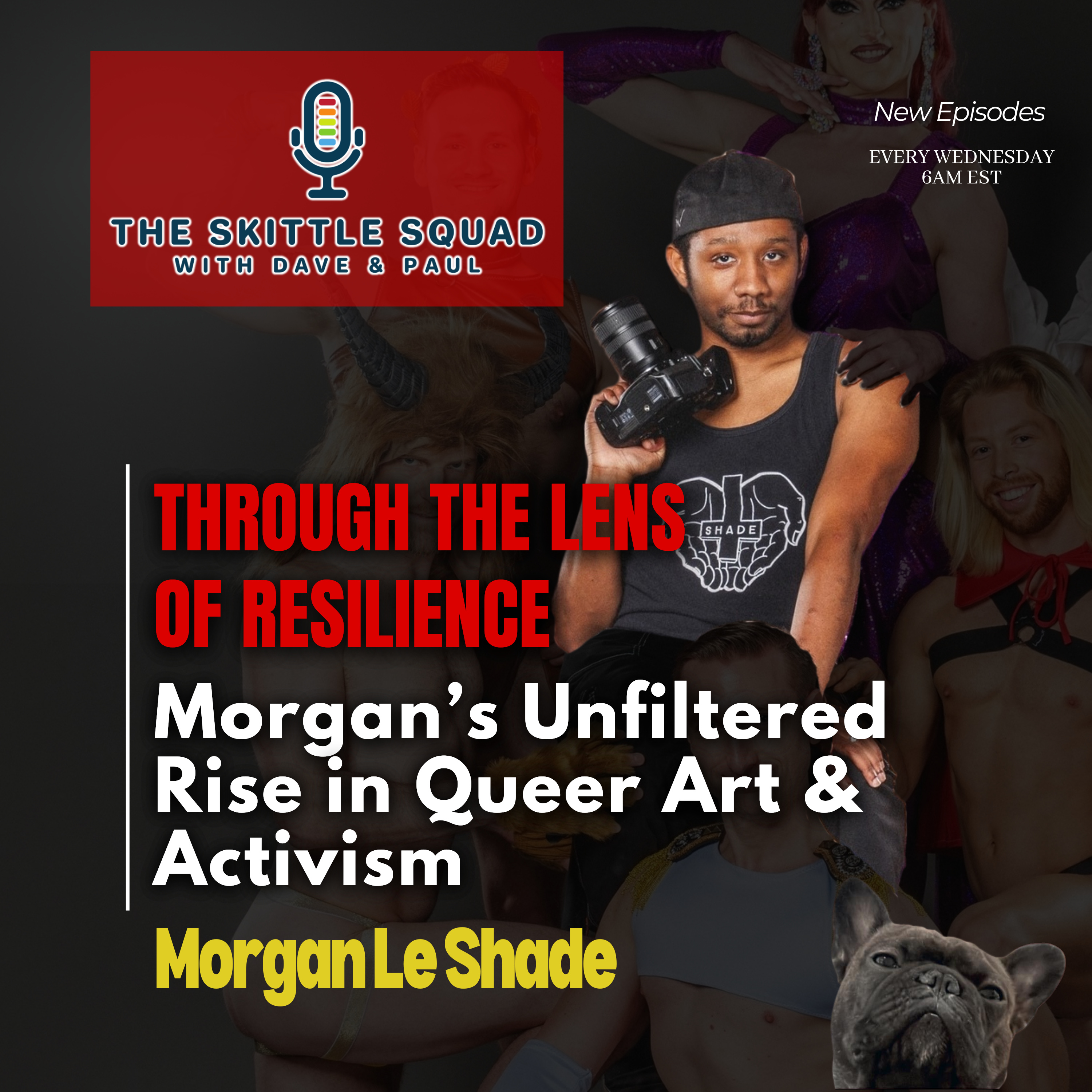 S1E7 - Through the Lens of Resilience: Morgan’s Unfiltered Rise in Queer Art & Activism episode artwork