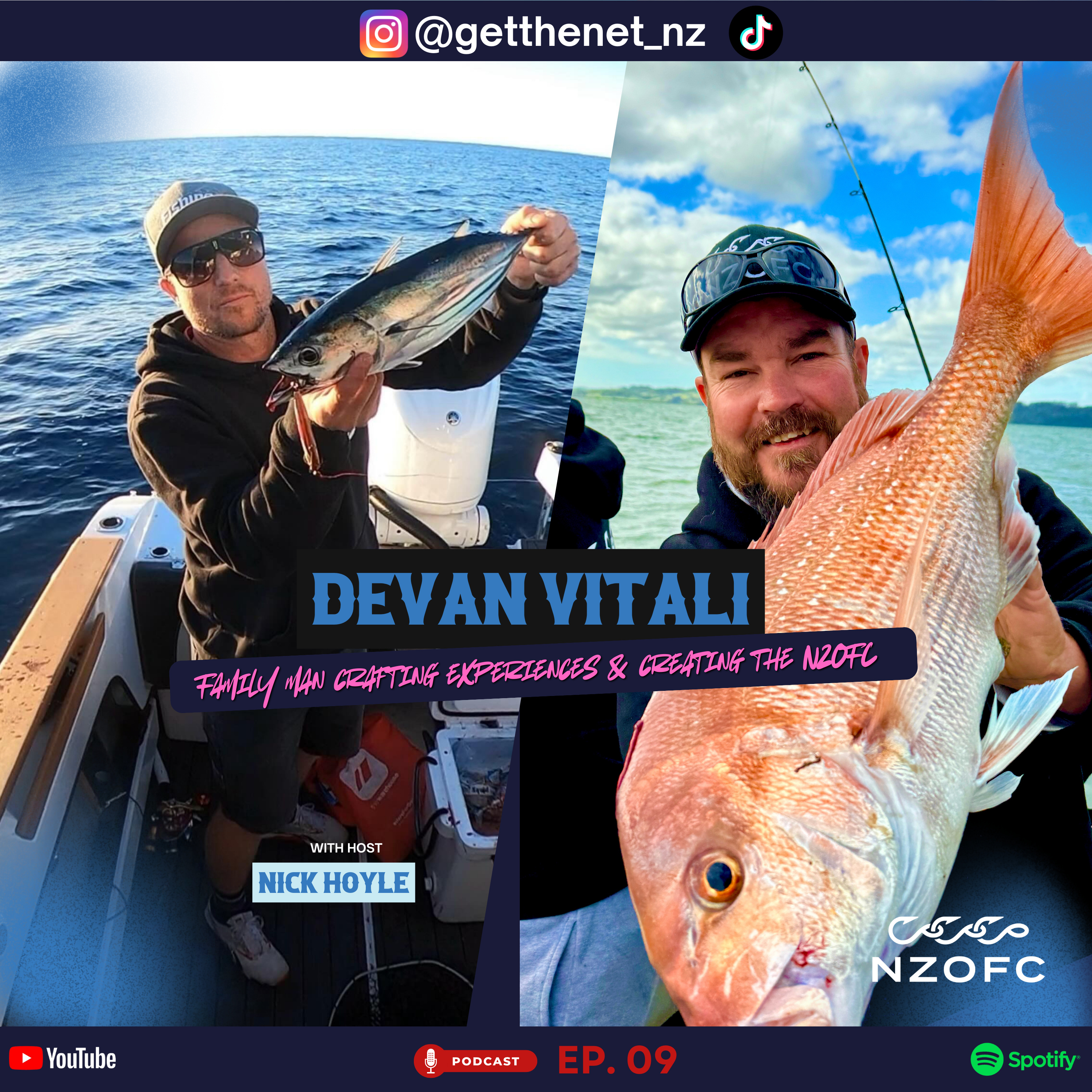 Devan Vitali Family man crafting experiences & creating the NZOFC | Get the Net EP09
