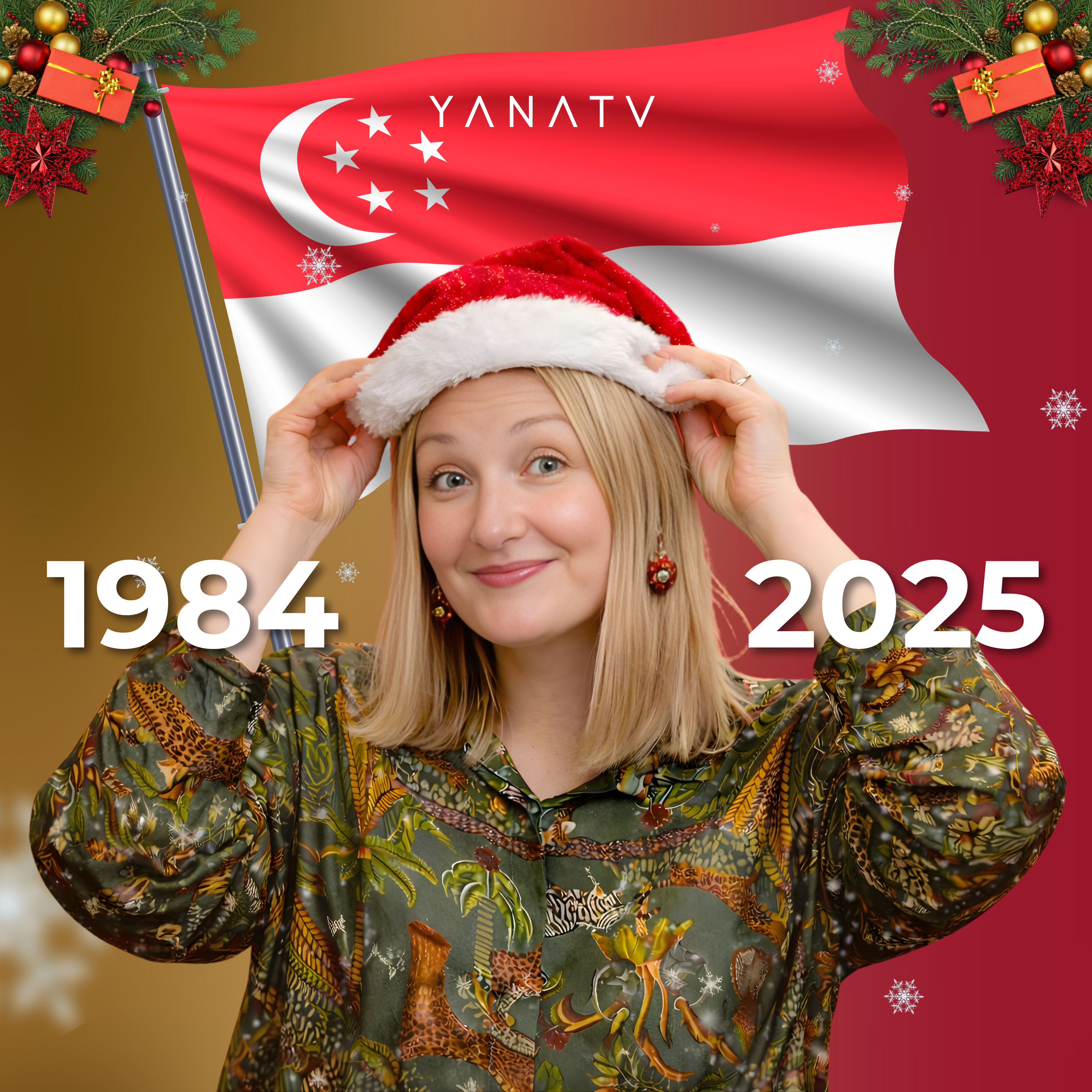 #102 TRUE Story of the FIRST Christmas in Singapore (from 1980s to 2025) | Yana Fry