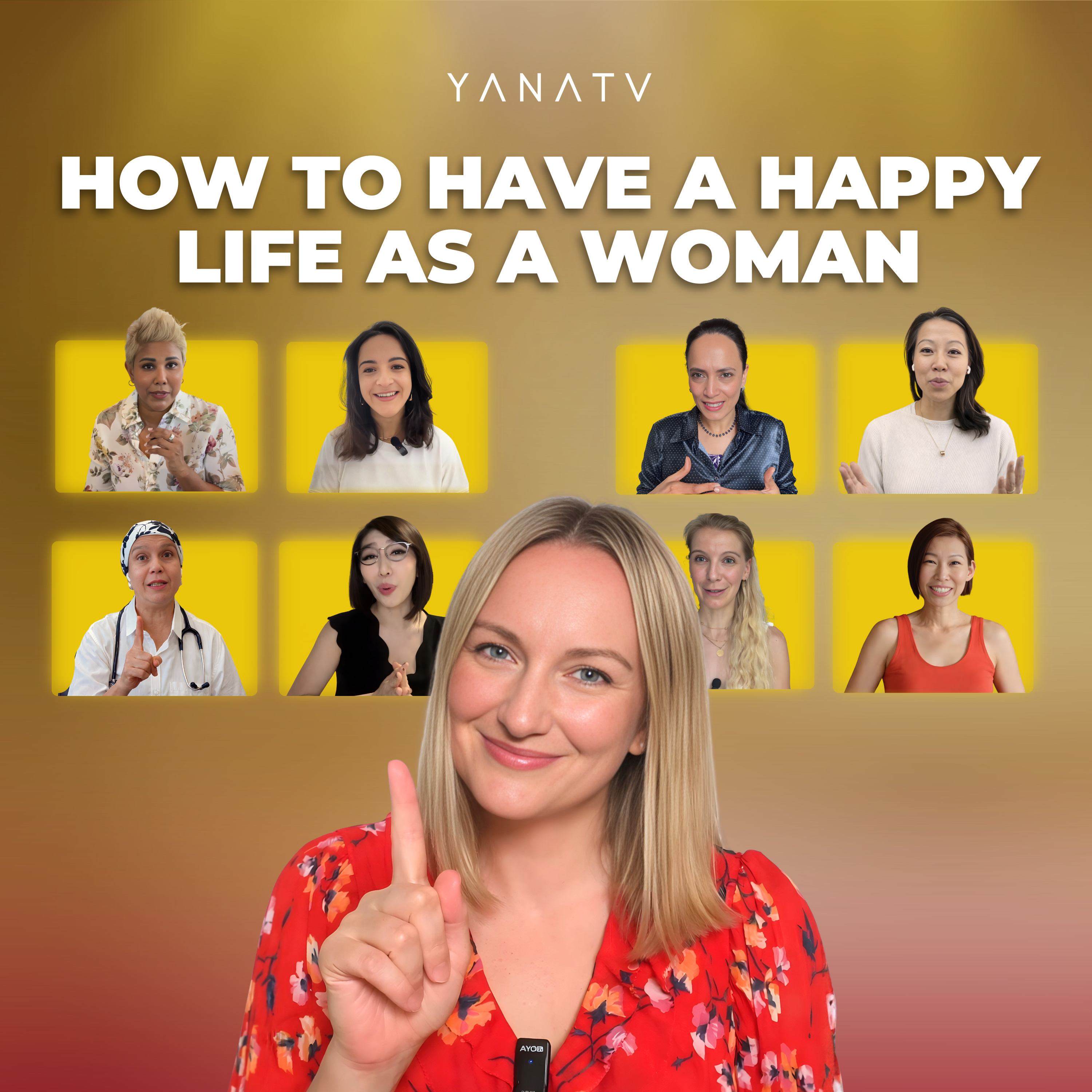 #113 9 Successful Women Reveal Their #1 Secret to a HAPPY LIFE episode artwork