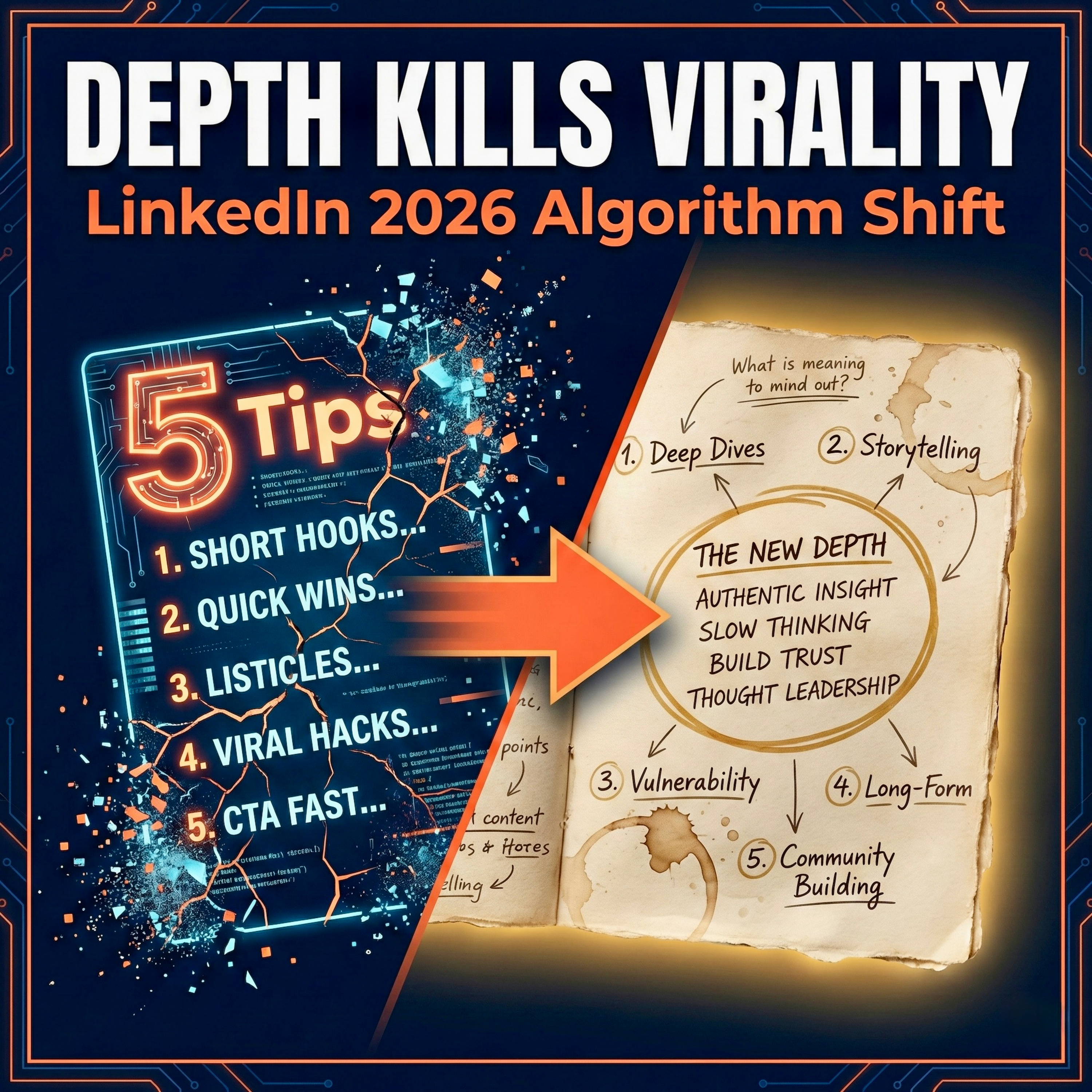 Scars Convert Better Than Slides | Why Depth Beats Design in the Algorithm Era episode artwork