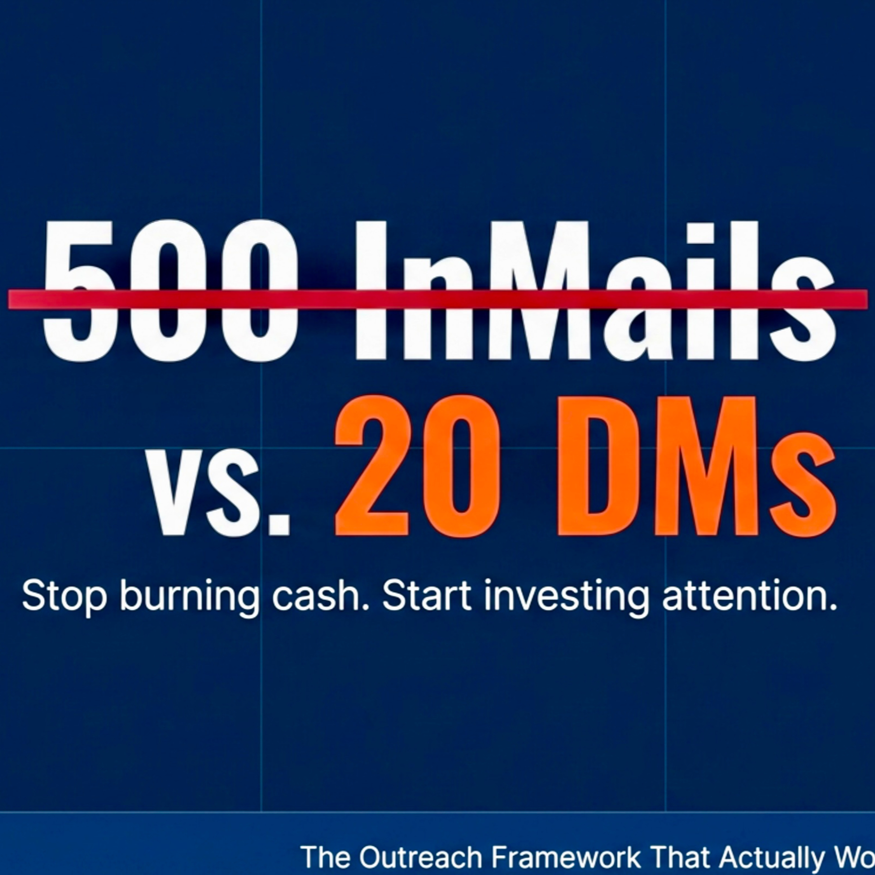The 20-14-1 Rule: Why Your LinkedIn InMails Are Digital Junk Mail (And What Actually Works)" episode artwork
