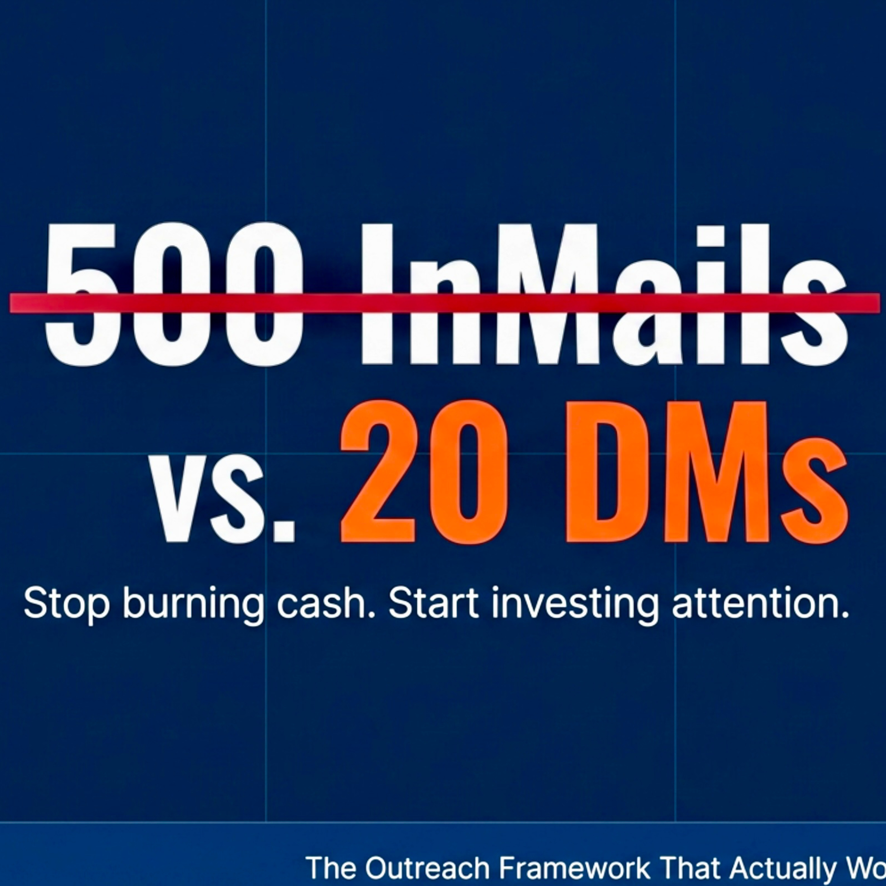 The 20-14-1 Rule: Why Your LinkedIn InMails Are Digital Junk Mail (And What Actually Works)" episode artwork