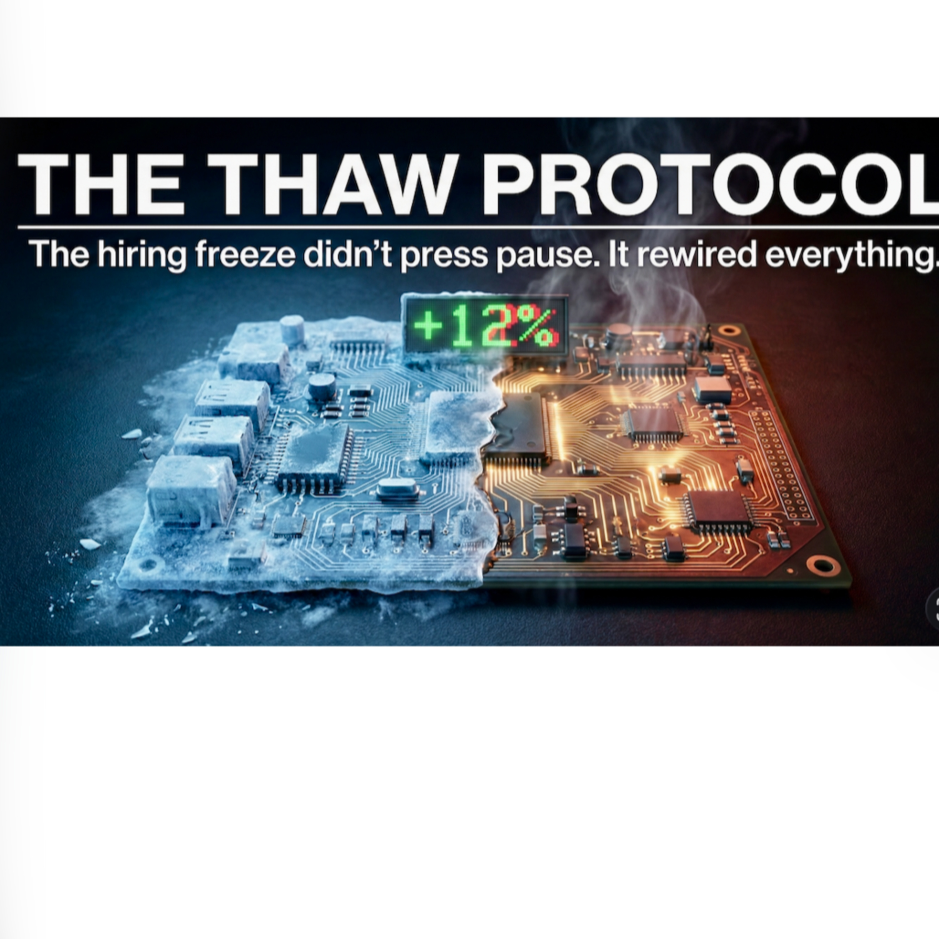 The Thaw Protocol — PM Hiring Surged 12% | The Jobs That Came Back Aren't the Jobs That Left. episode artwork