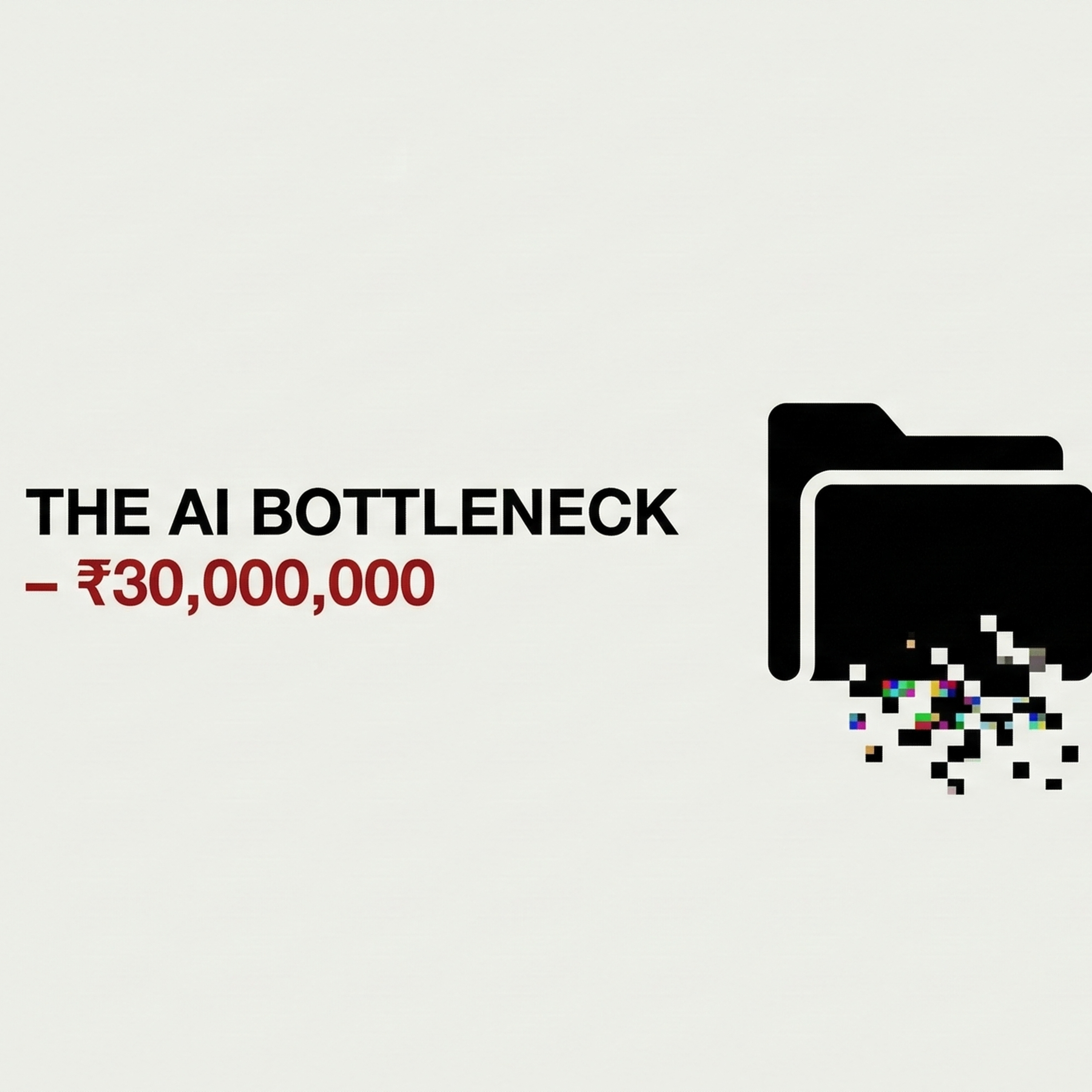 🎙️ Why Your AI Strategy is Bleeding Cash (And How We Lost ₹30 Lakh) episode artwork
