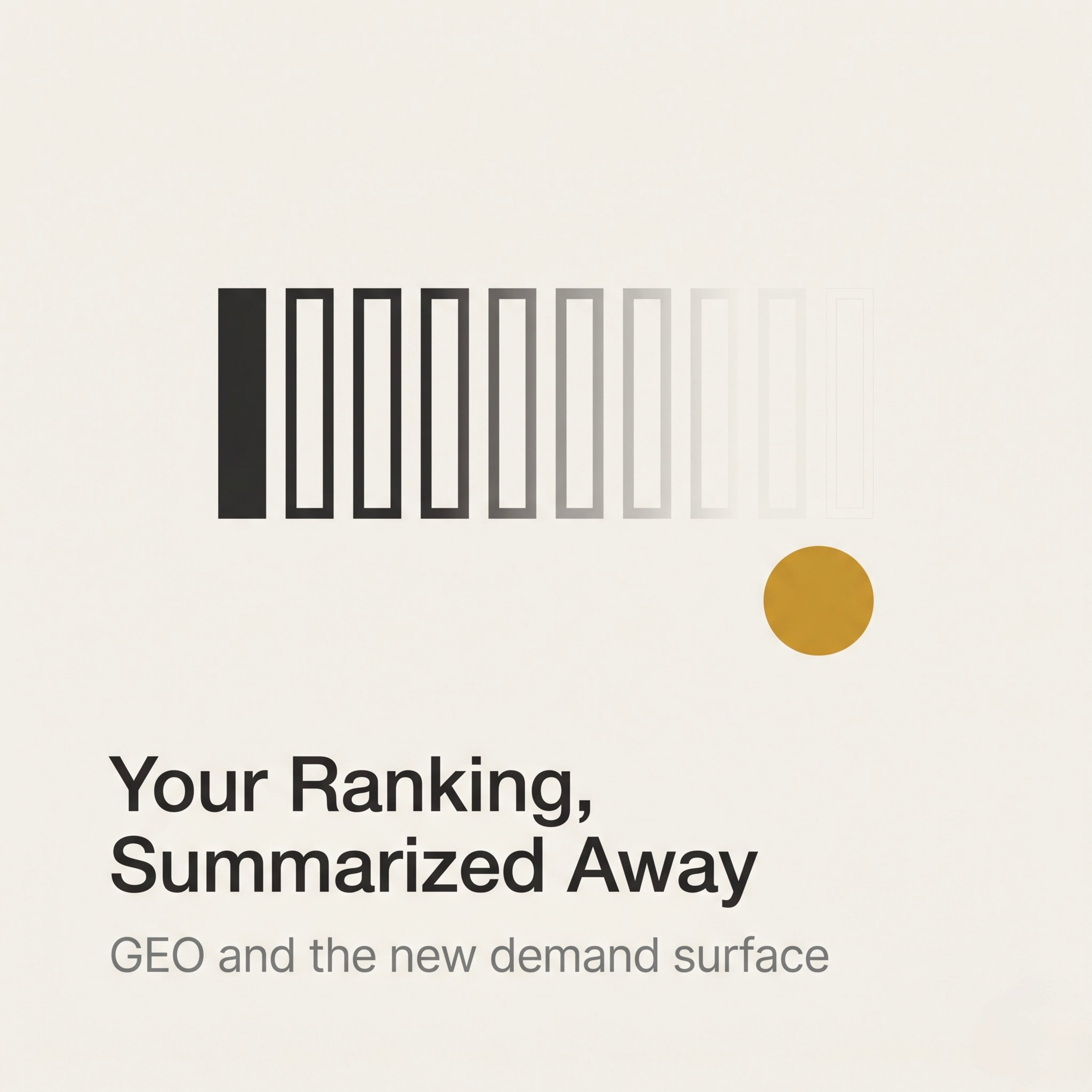 Ranking #1 and Getting Ignored: How AI Search Broke the Funnel episode artwork