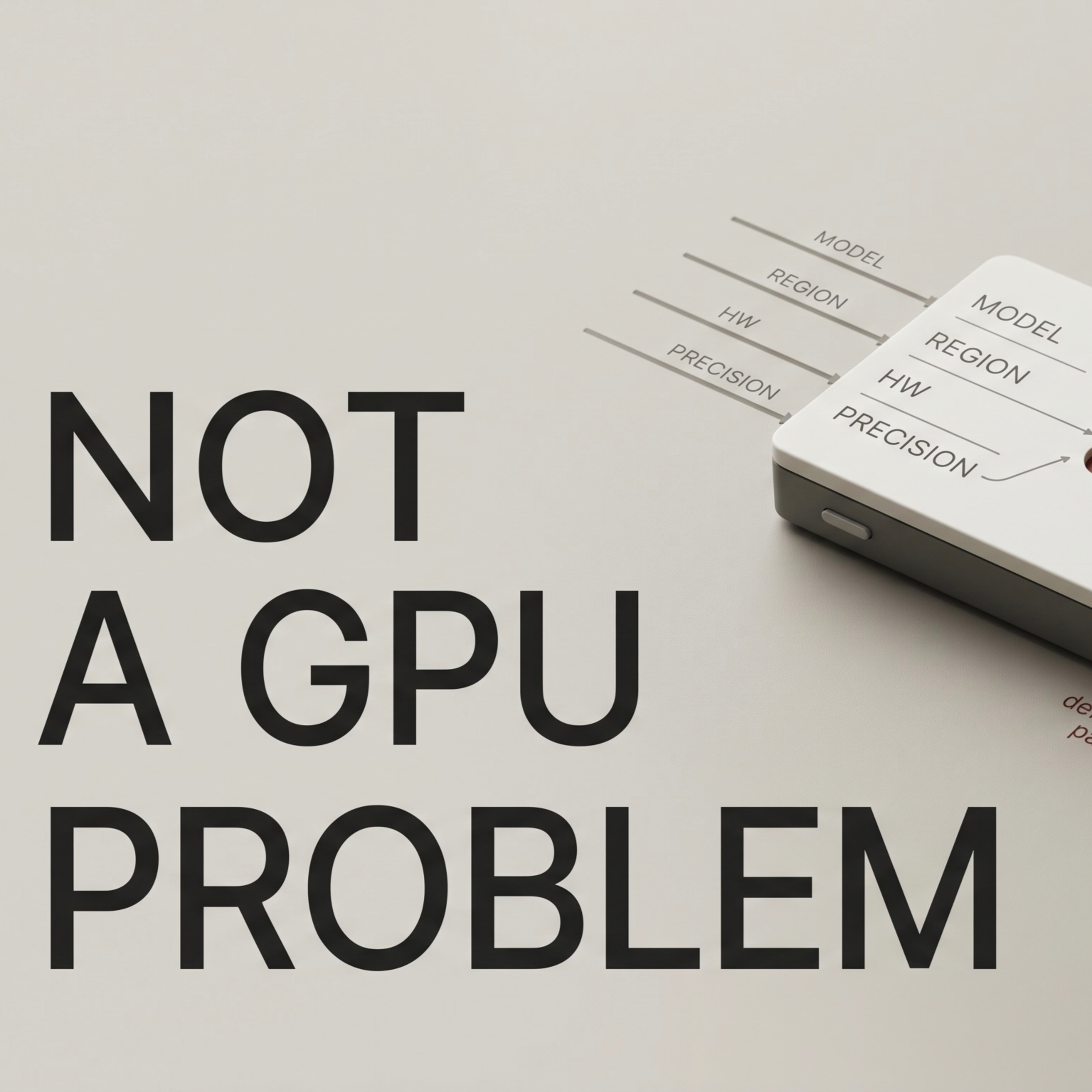 Your AI P&L Is Bleeding Out in the Routing Layer You Don’t Have | The GPU Bill Is Not the Problem. The Missing Router Is. episode artwork