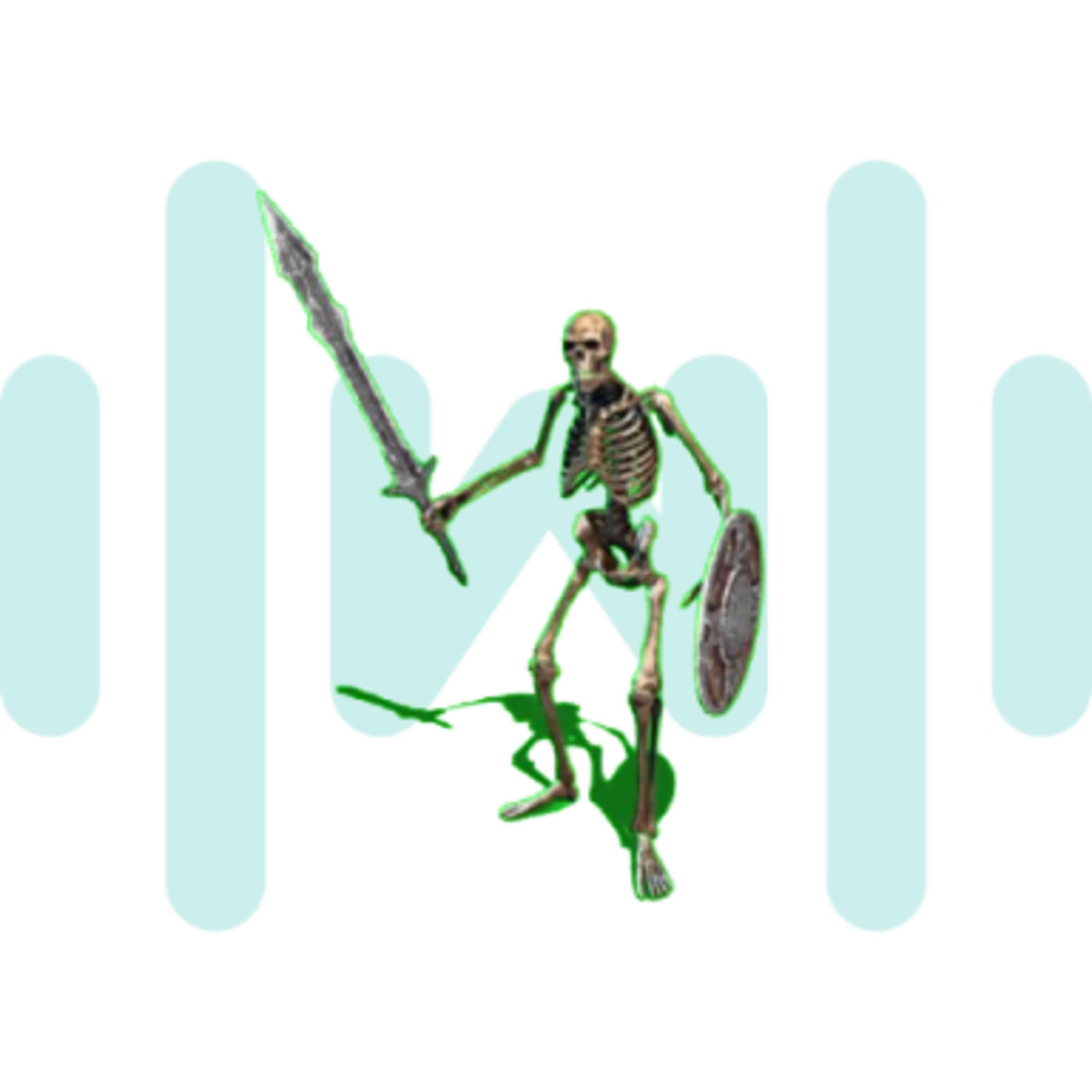 Skeleton Banging Shield SoundBoard - SoundBoardW.com episode artwork