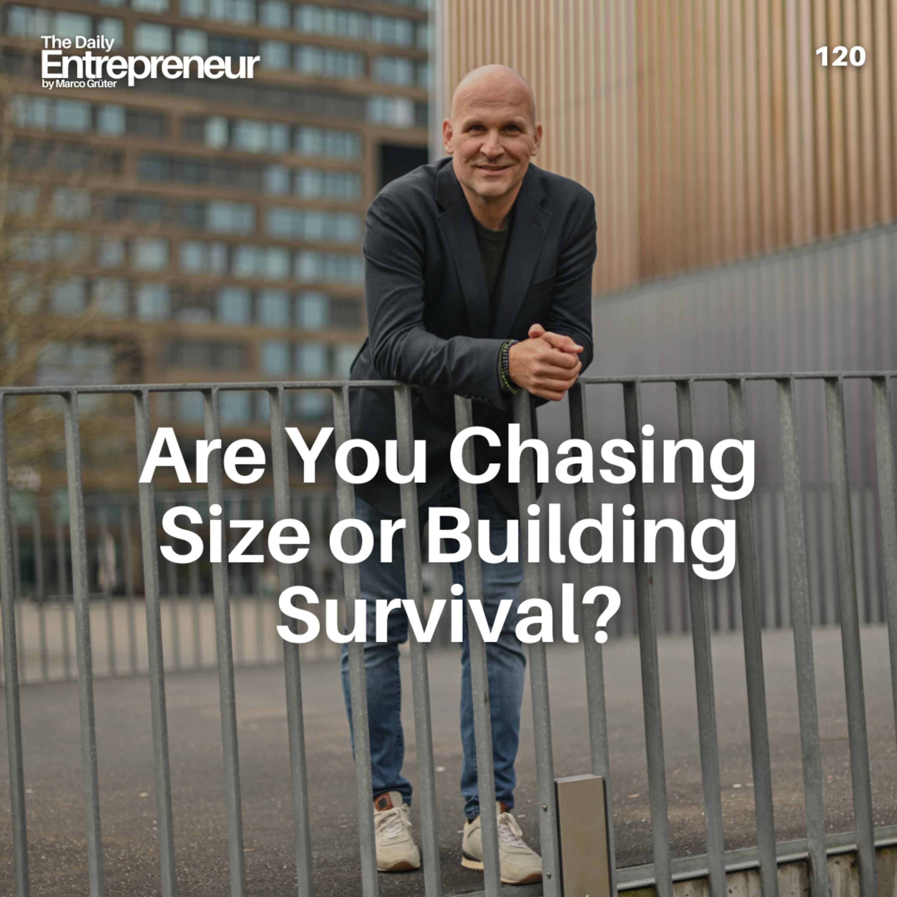120 - Are You Chasing Size or Building Survival? episode artwork
