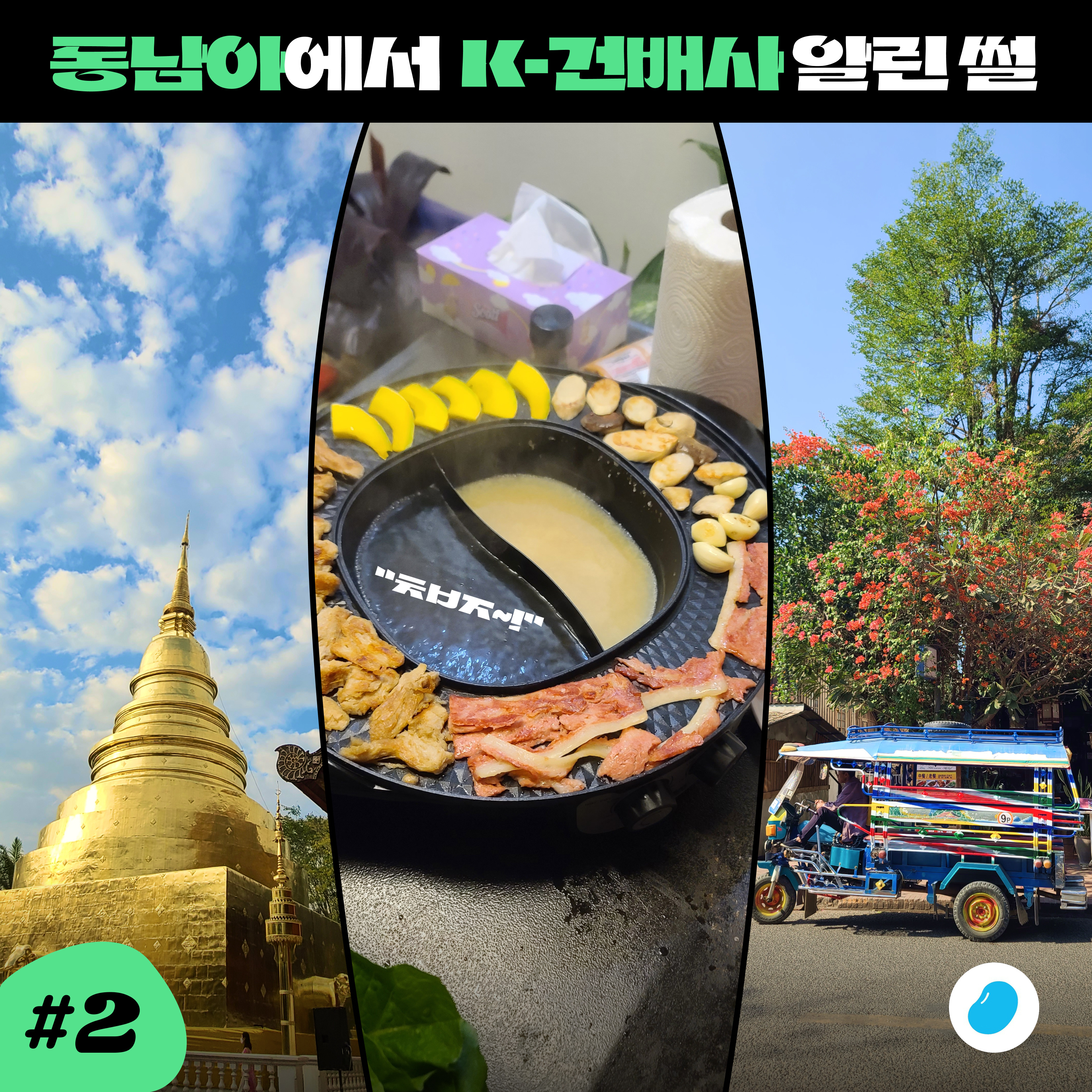 ep2. 동남아 여행 어땠어? 비건 친구들 사귀고 집에 초대된 썰 푼다! episode artwork