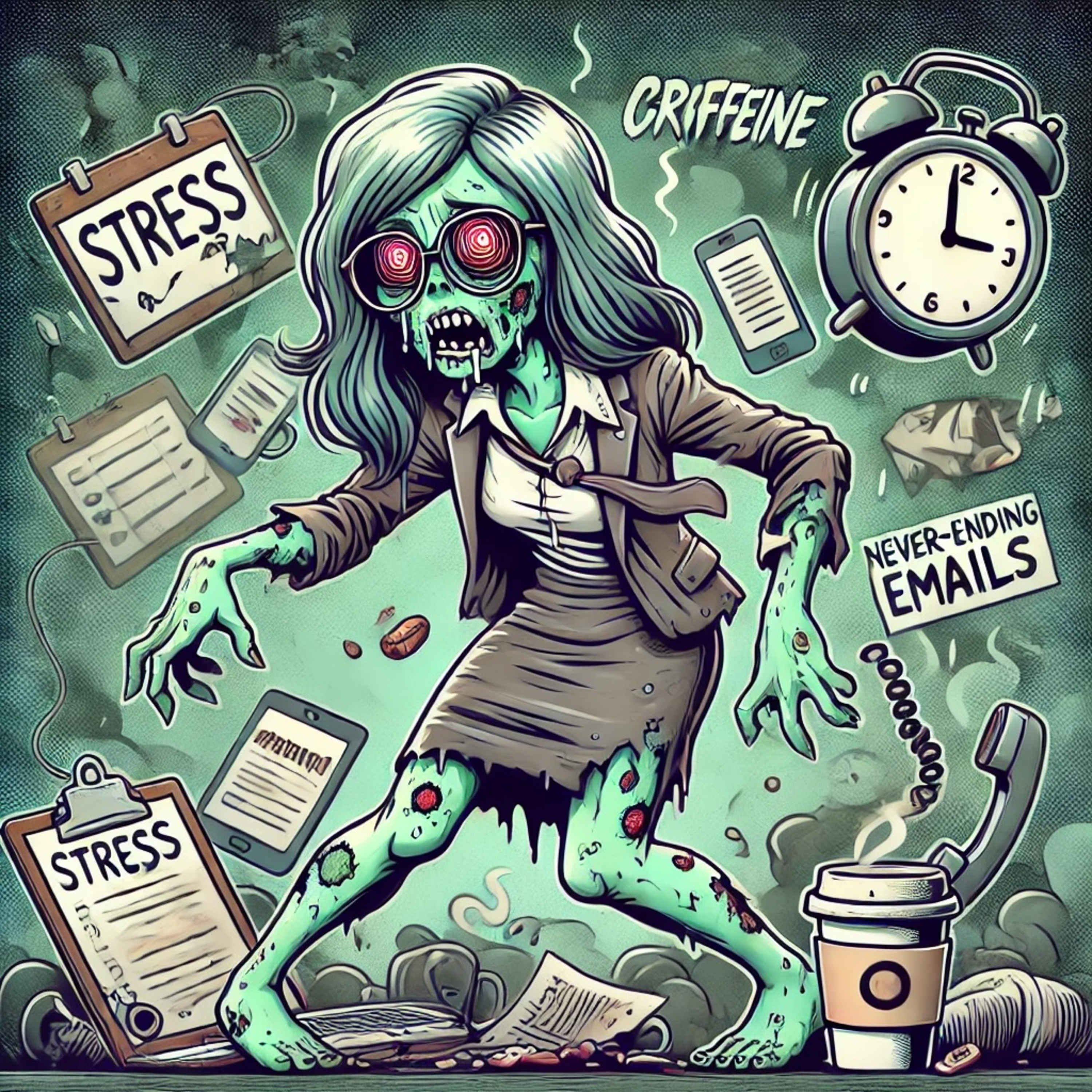 Say Yes with Kat | Episode 2: The Stress Zombie episode artwork