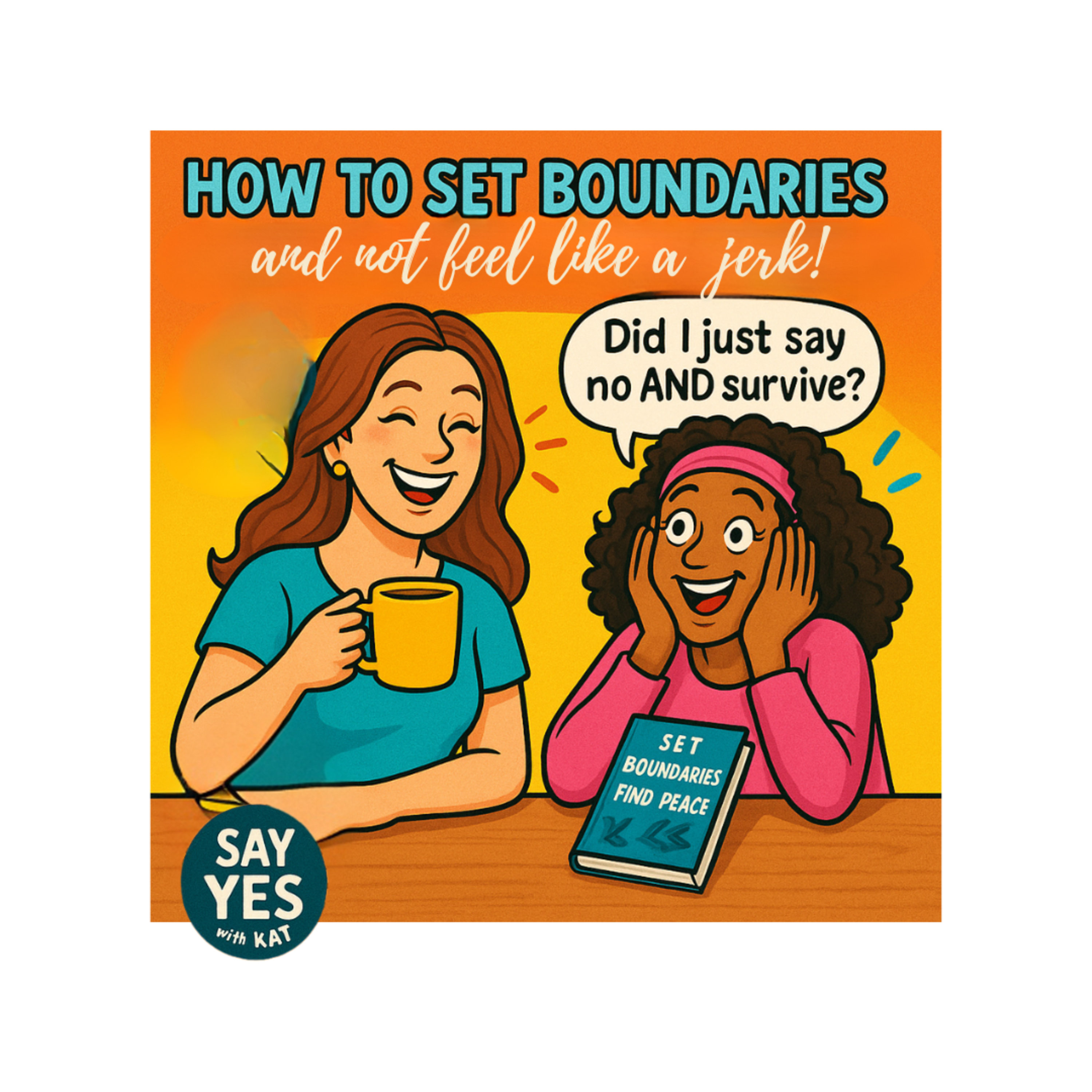 Episode 8: How to Set Boundaries Without Feeling Like a Jerk | Emotional + Social Wellness episode artwork