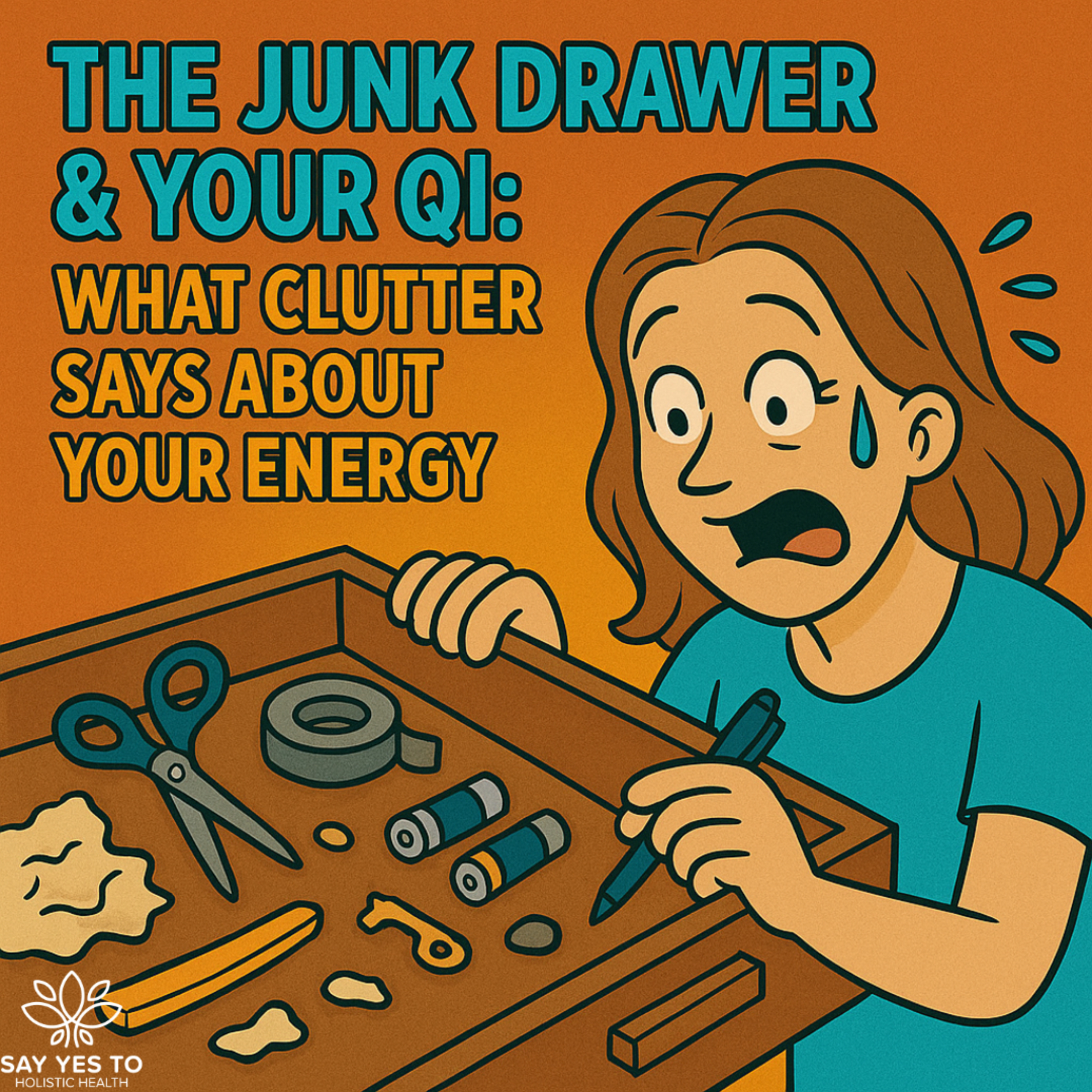 Episode 9: The Junk Drawer & Your Qi: What Clutter Says About Your Energy episode artwork