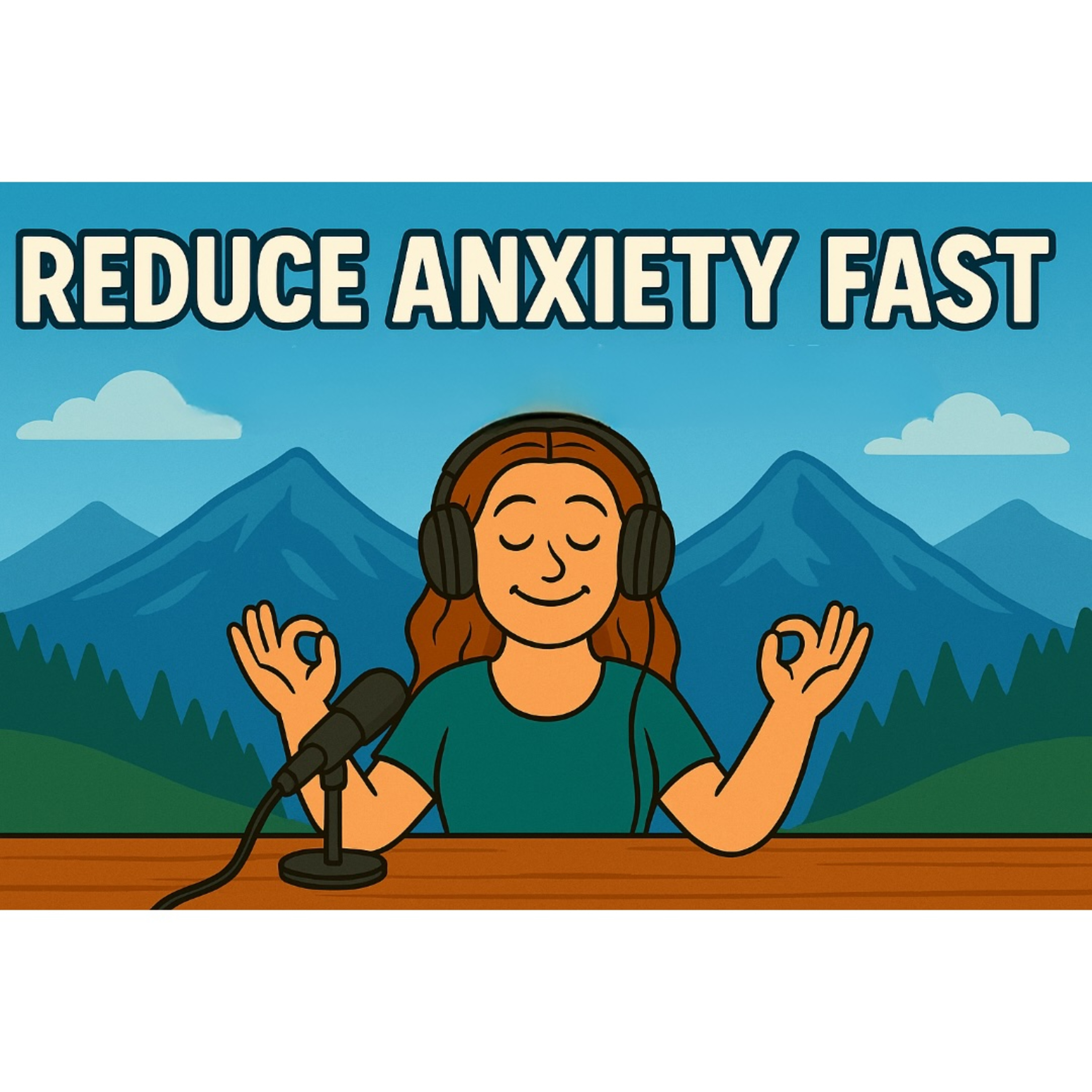 Episode 13: Reduce Anxiety Fast: Supercharged Techniques for Calm episode artwork