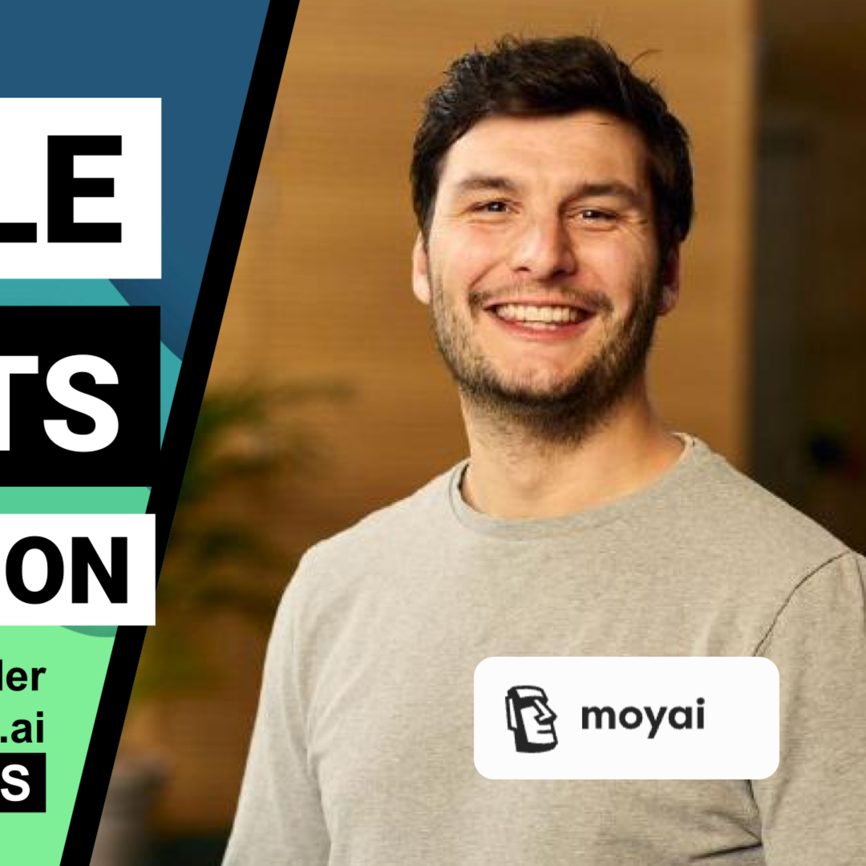 #26: Robert Hommes - founder of moyai.ai episode artwork