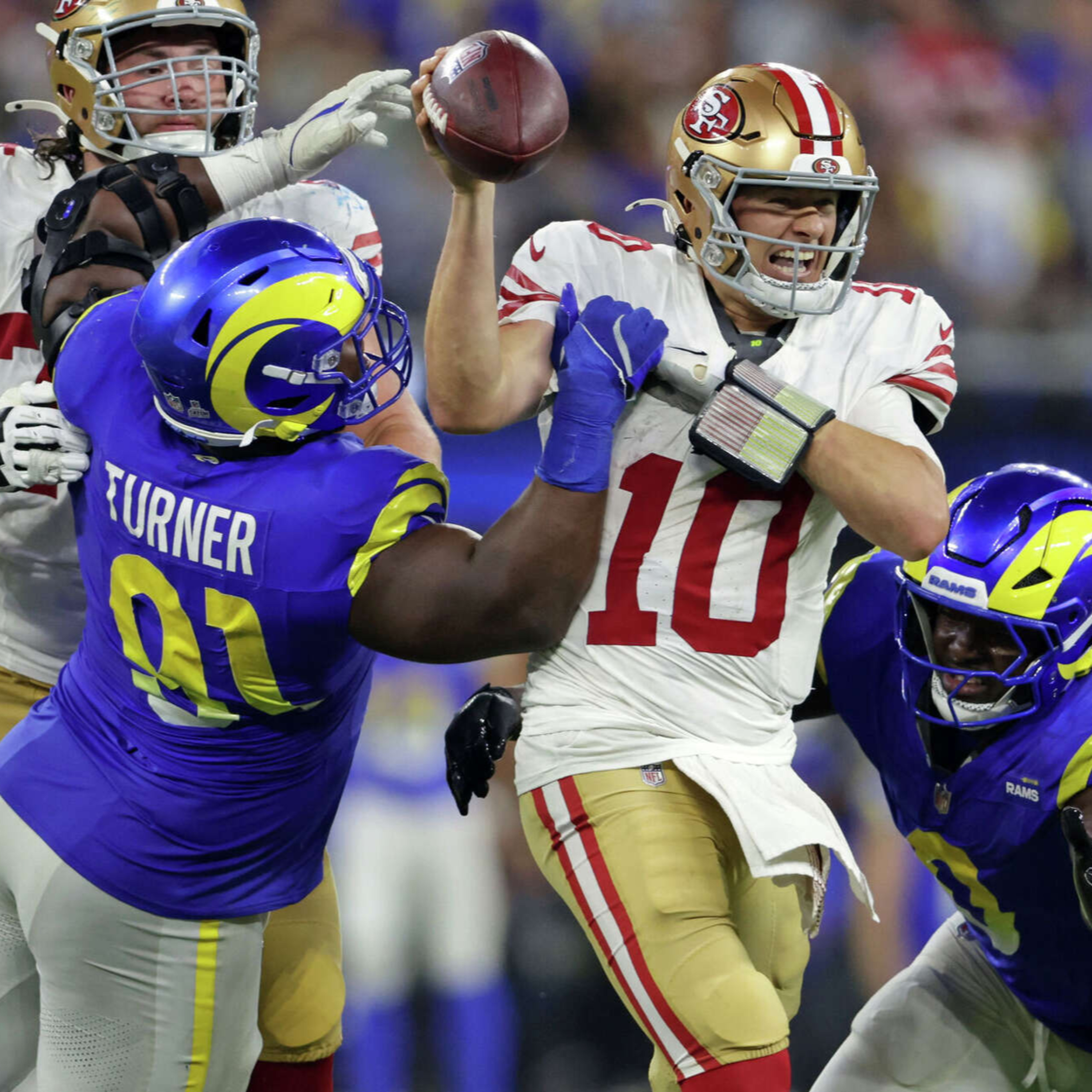 49ERS e MAC JONES chocam a NFL com uma partida GIGANTE contra os RAMS