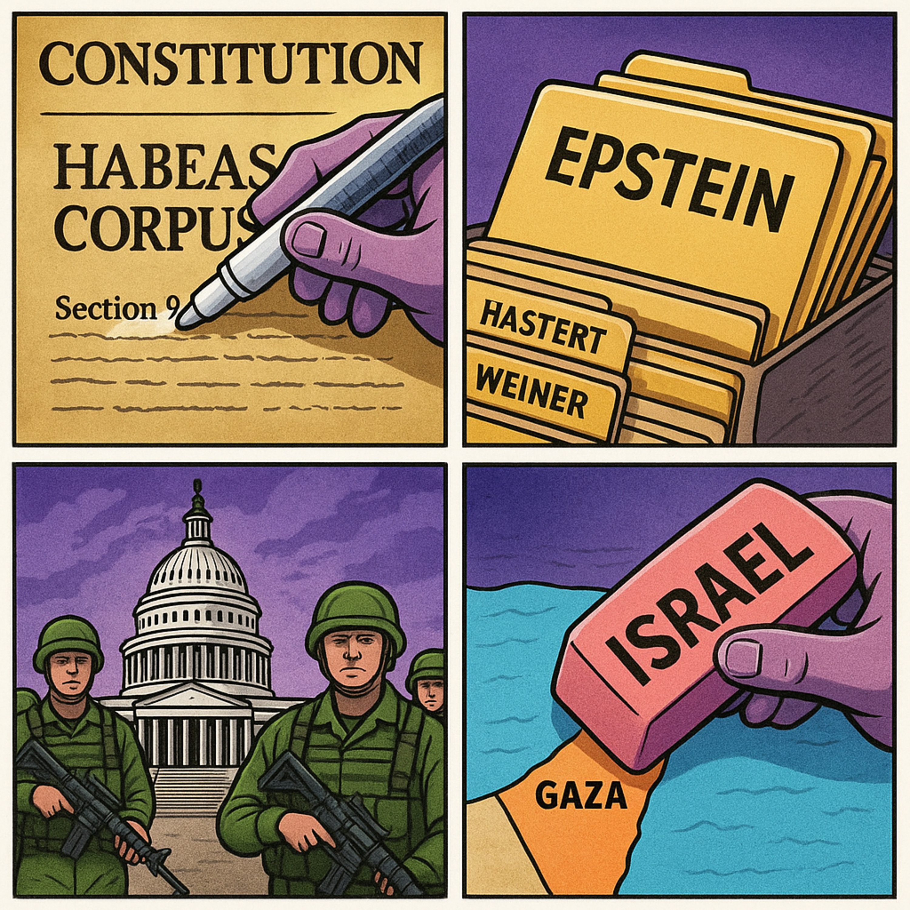 S1E25: A Disappearing Act In 4 Parts...Rights, Files, Maps, and People  episode artwork