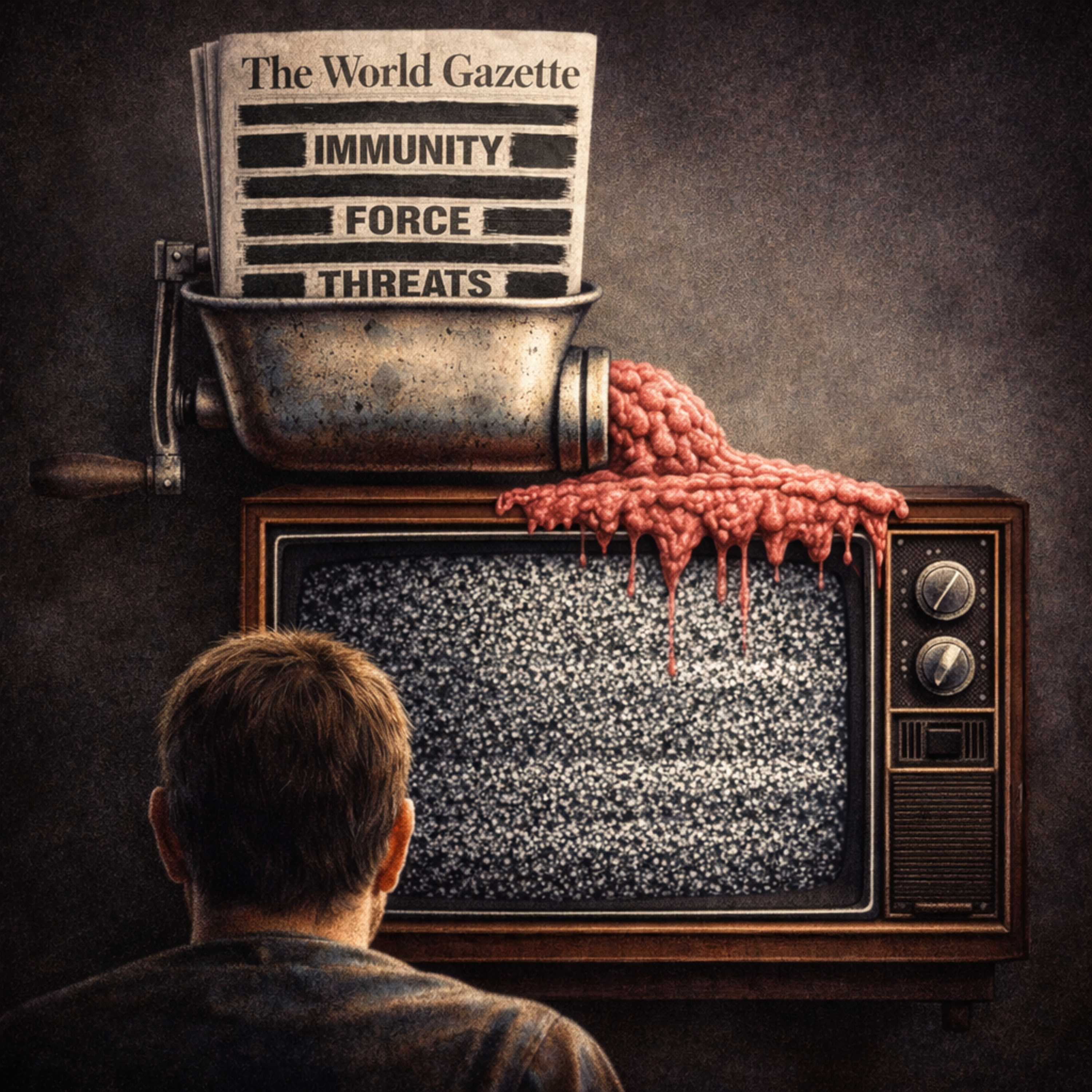 S1E43: Justice Redacted: Immunity, Force, and the Cost of Power episode artwork