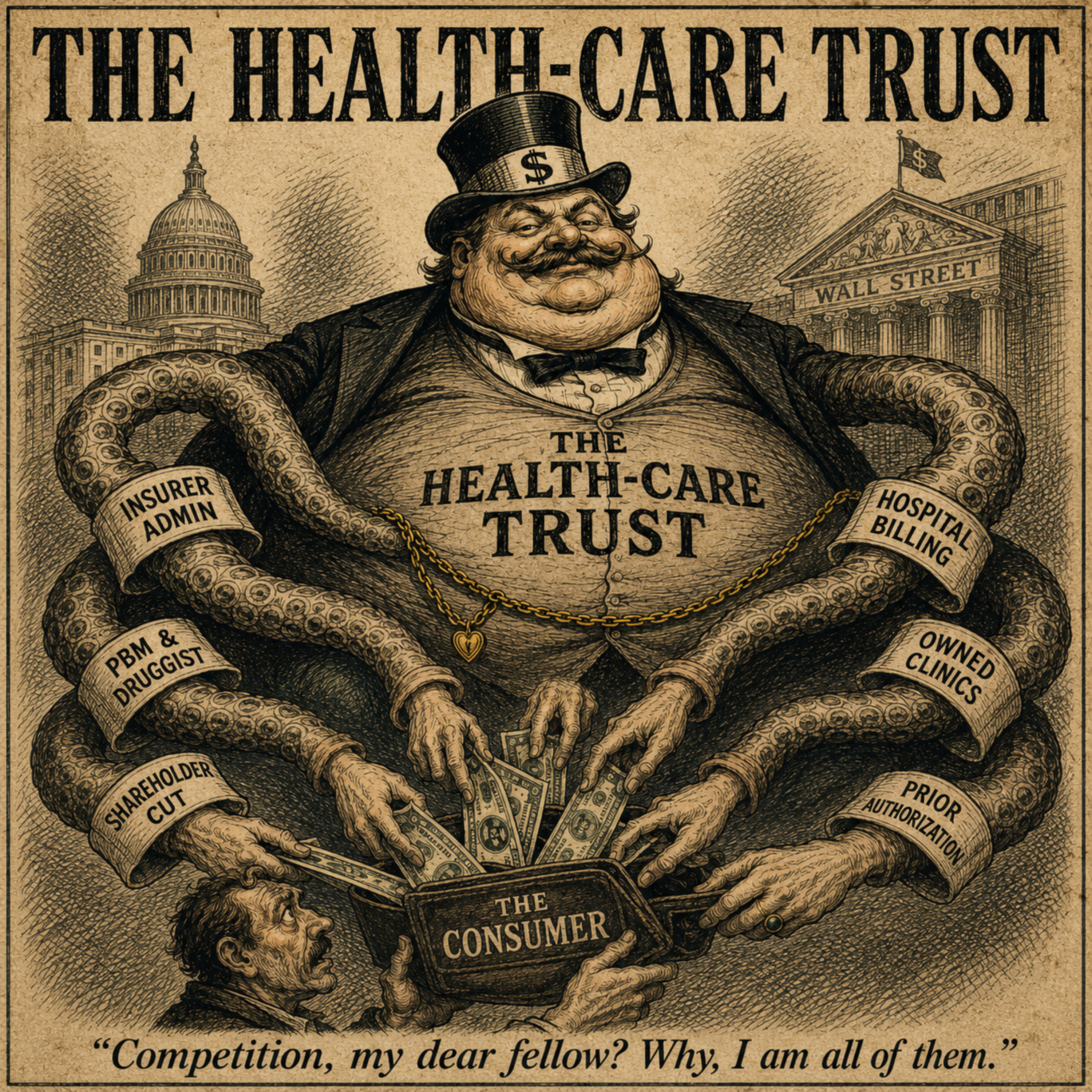 S2E22: The Original Sin of American Healthcare episode artwork