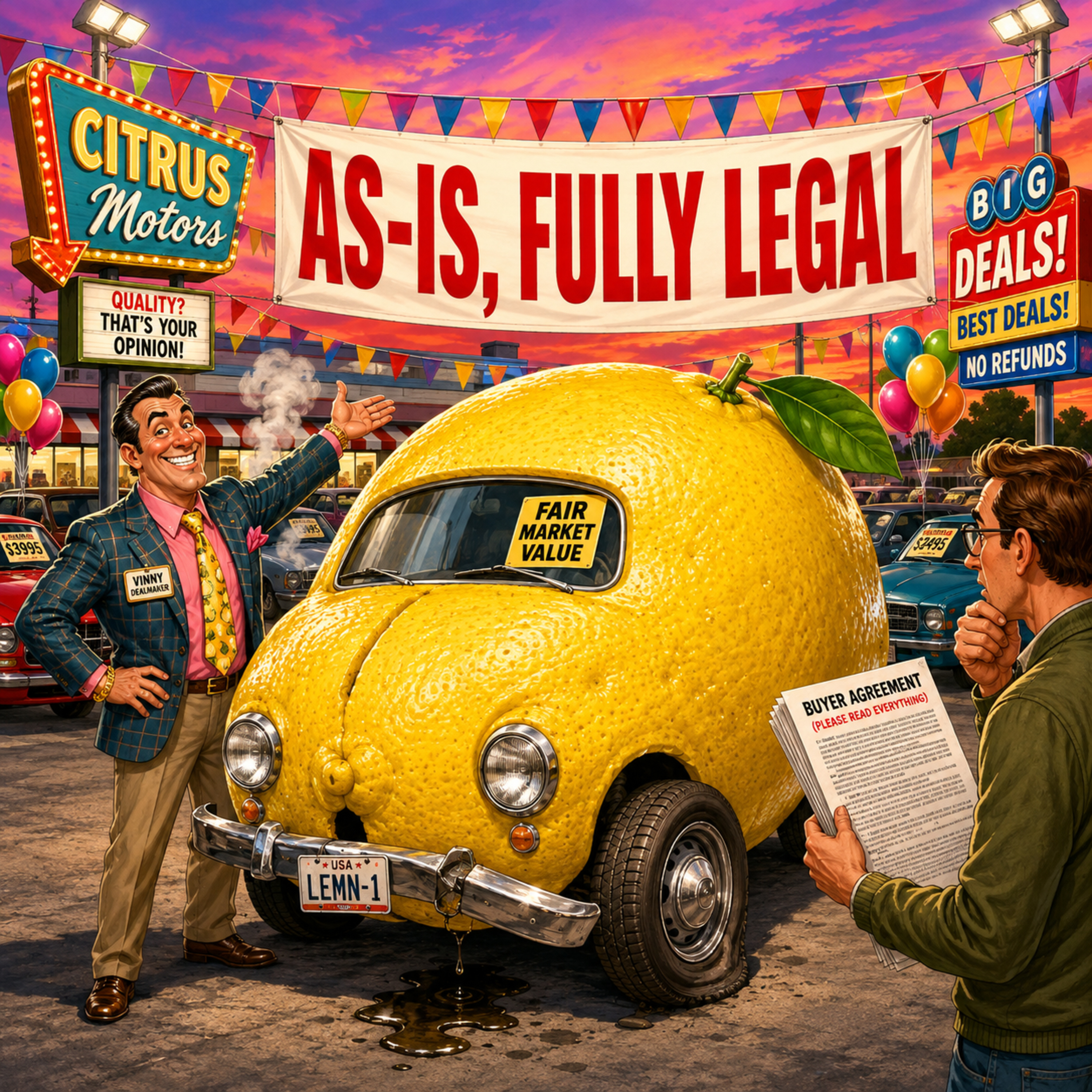 S2E33: Legal Doesn’t Mean Just in the Lemon Market