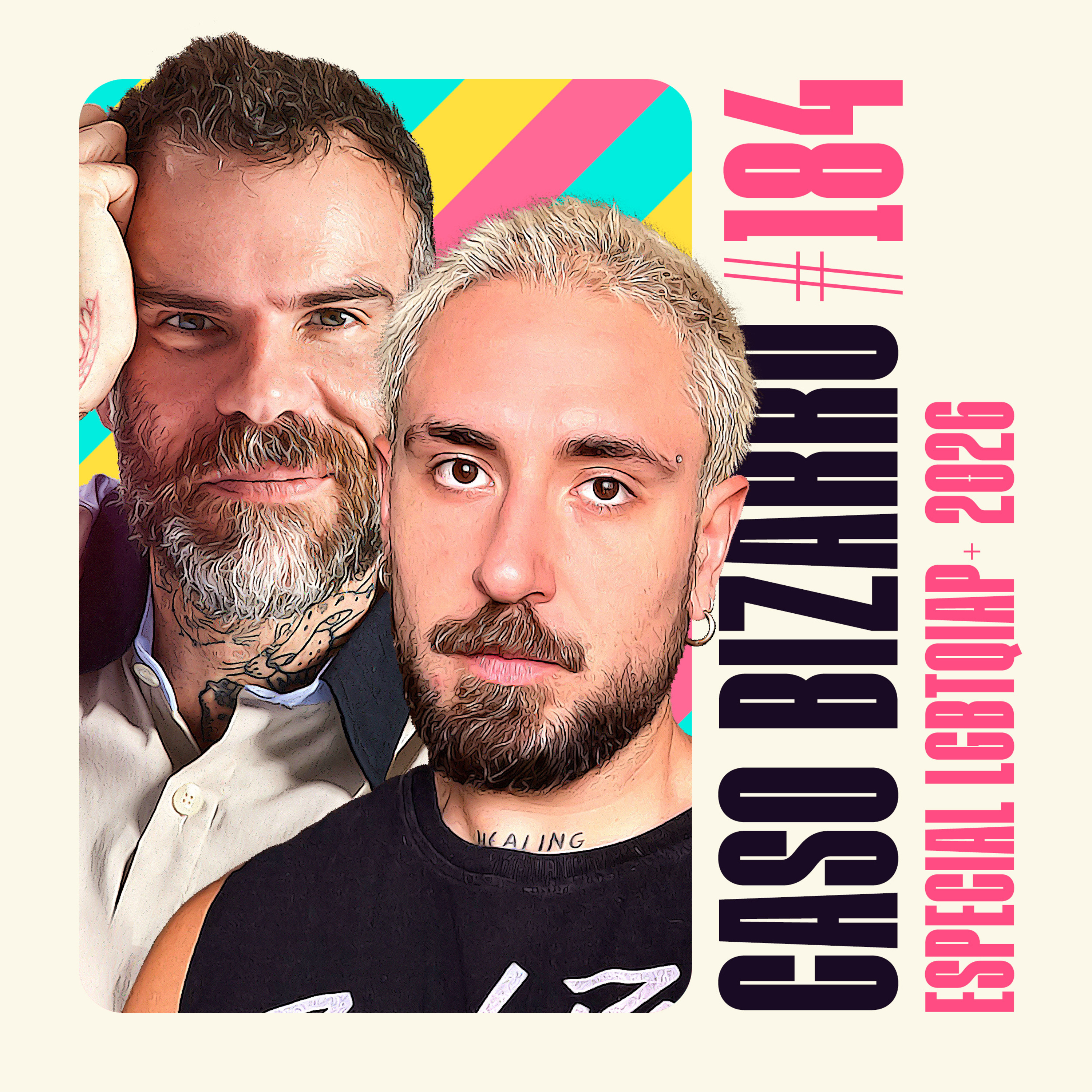 CB #184 - Especial LGBTQIAPN+ 2026 com Chico Felitti e Fi Bortolotto episode artwork