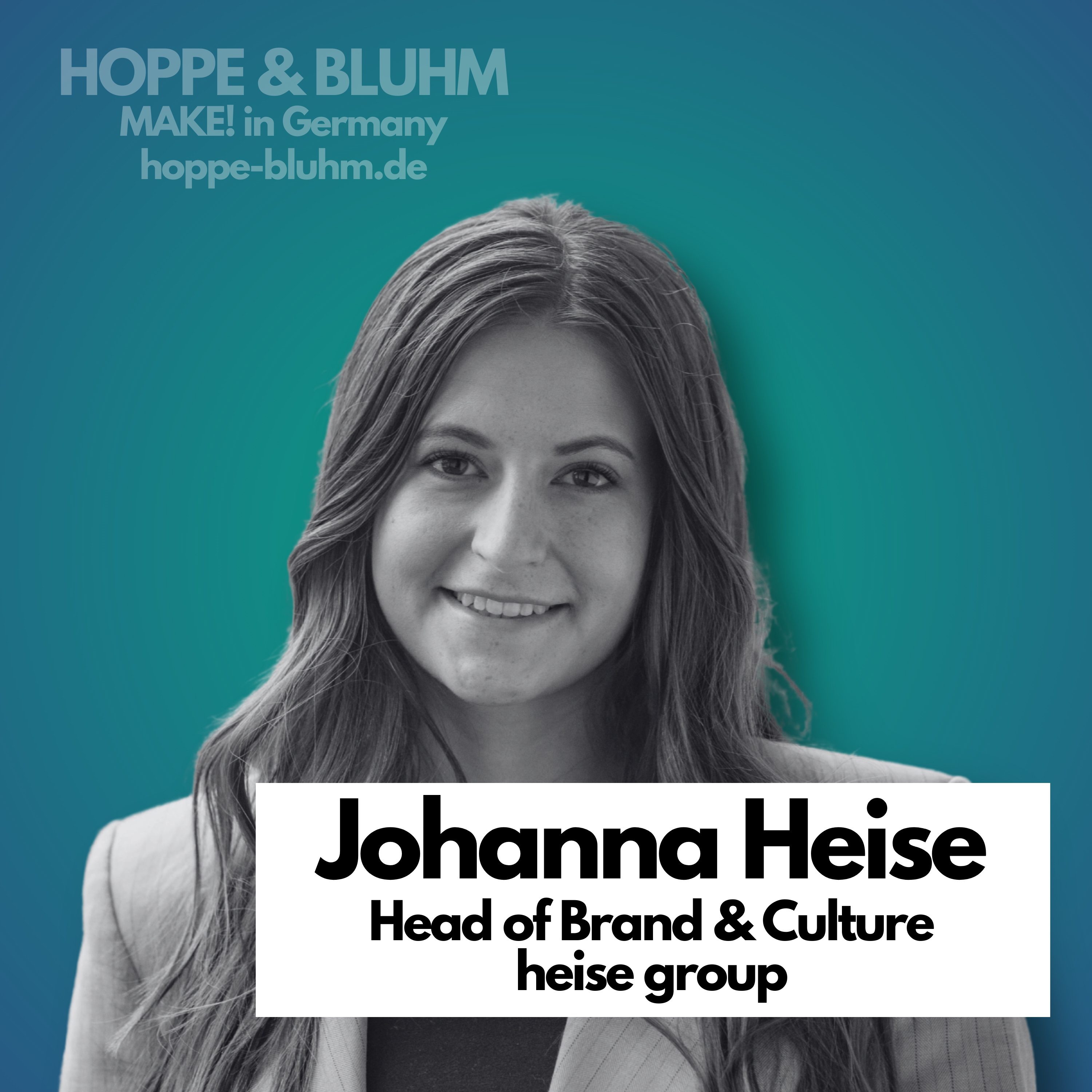 Hoppe & Bluhm - MAKE! in Germany