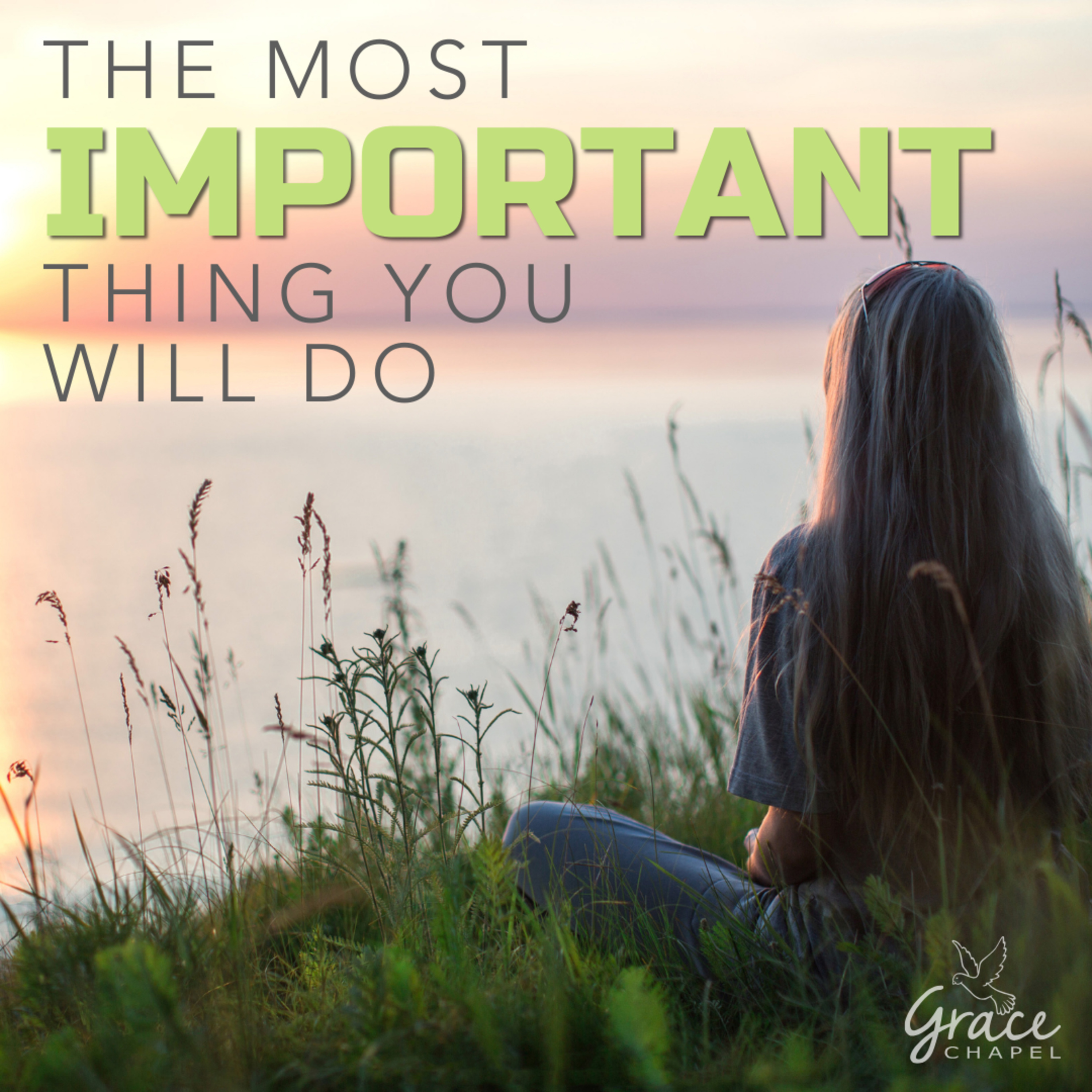 The Most Important Thing You Will Do episode artwork