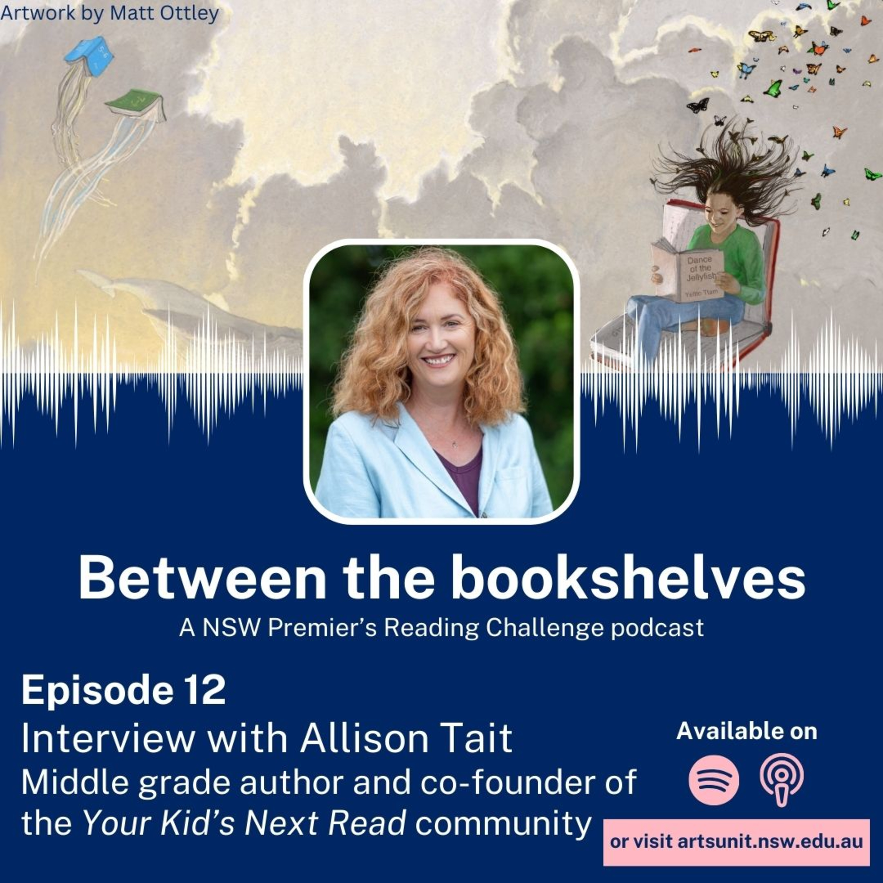 Between the bookshelves: A NSW Premier\'s Reading Challenge podcast