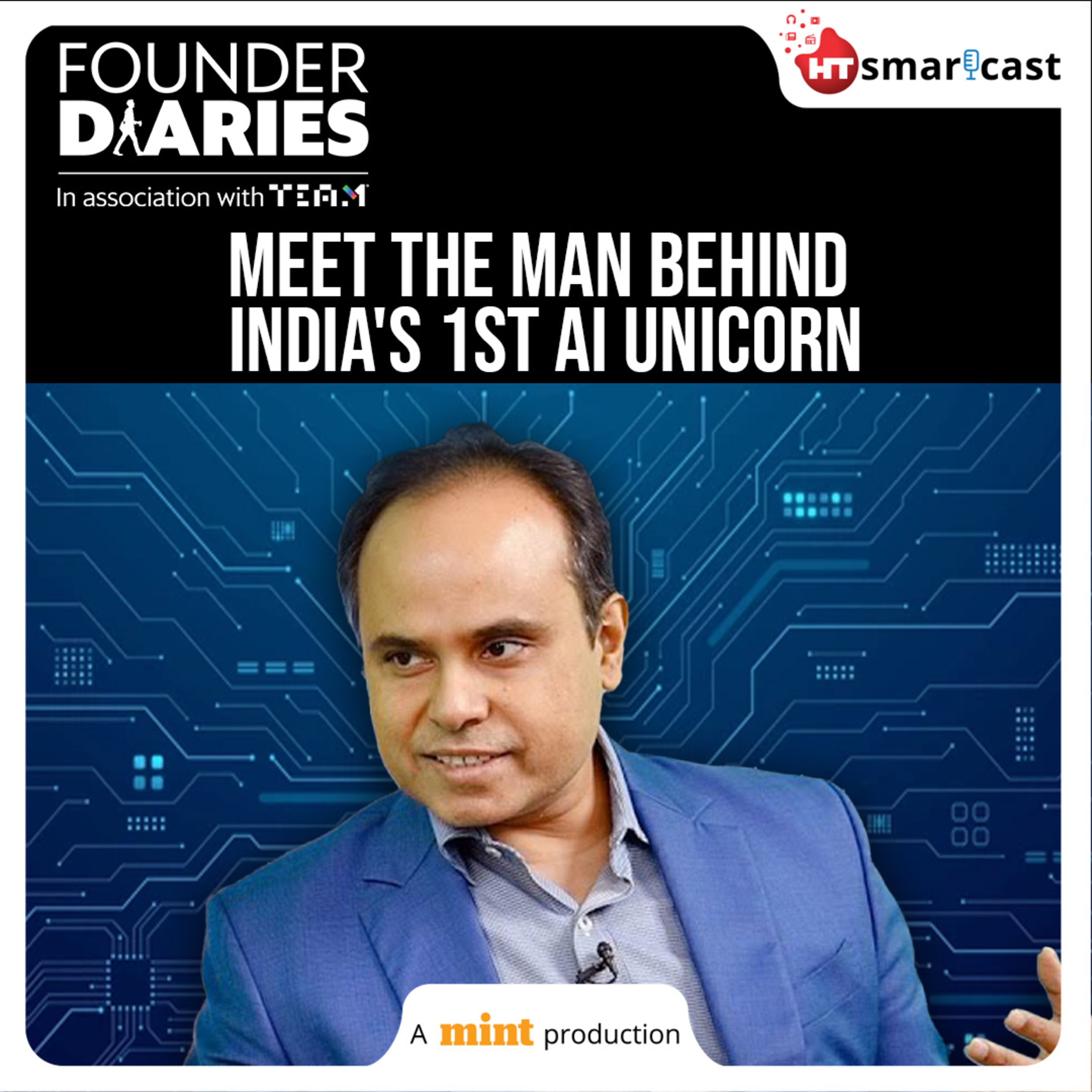 Founder Diaries: "Reimagining Business with AI" – Insights from Srikanth Velamakanni | Mint Podcast episode artwork