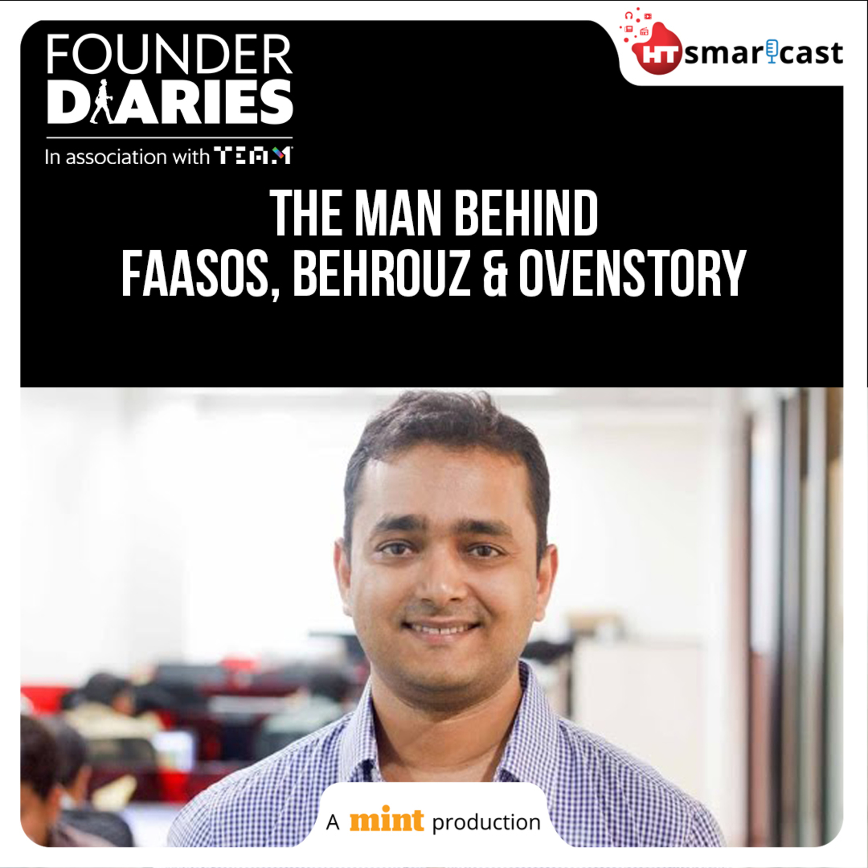 Founder Diaries: How Jaydeep Barman's Love For Chicken Rolls Gave Us Faasos, Behrouz Biryani and Ovenstory | Mint Podcast episode artwork