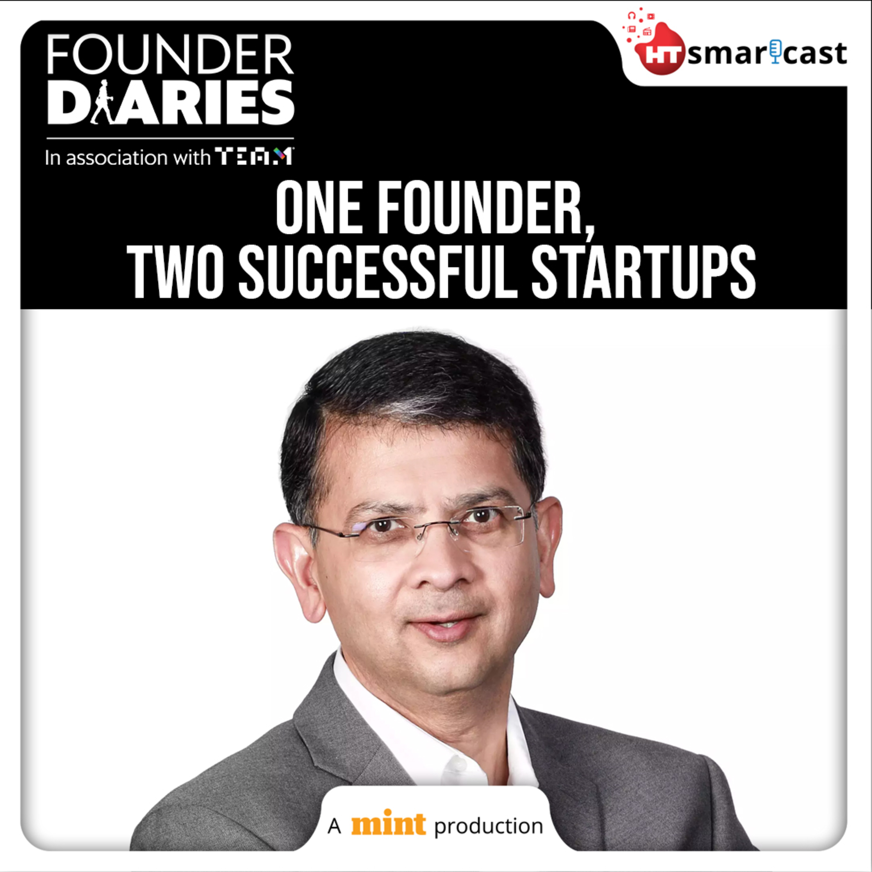 Founder Diaries: Why This IITian Says The Risk Of Not Starting Up Was Bigger | Beerud Sheth, Co-founder, Gupshup | Mint Podcast episode artwork