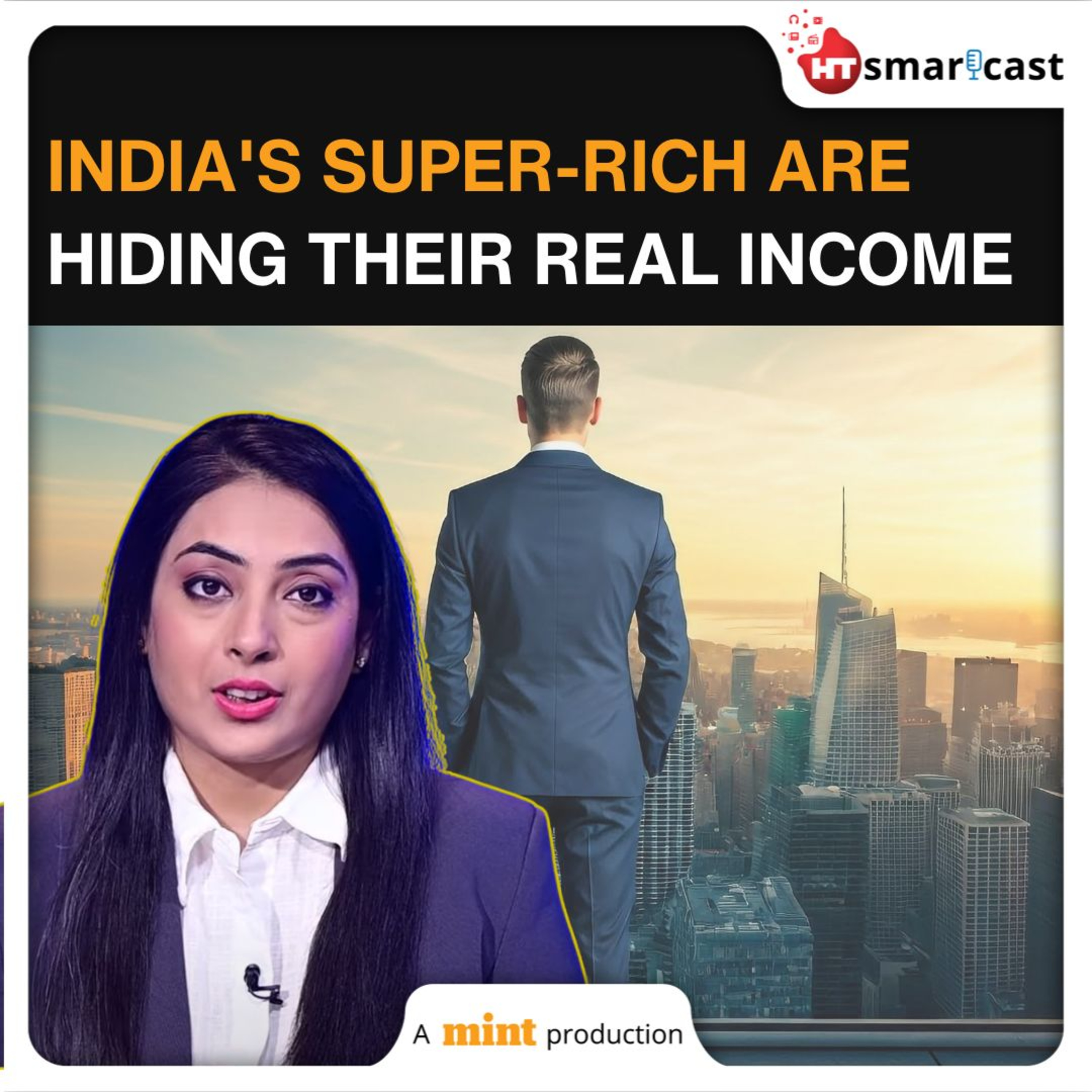 Mint Podcast: Stunning Research Report Reveals How India's Richest 5% Reported Just 4% Of Their Wealth! episode artwork