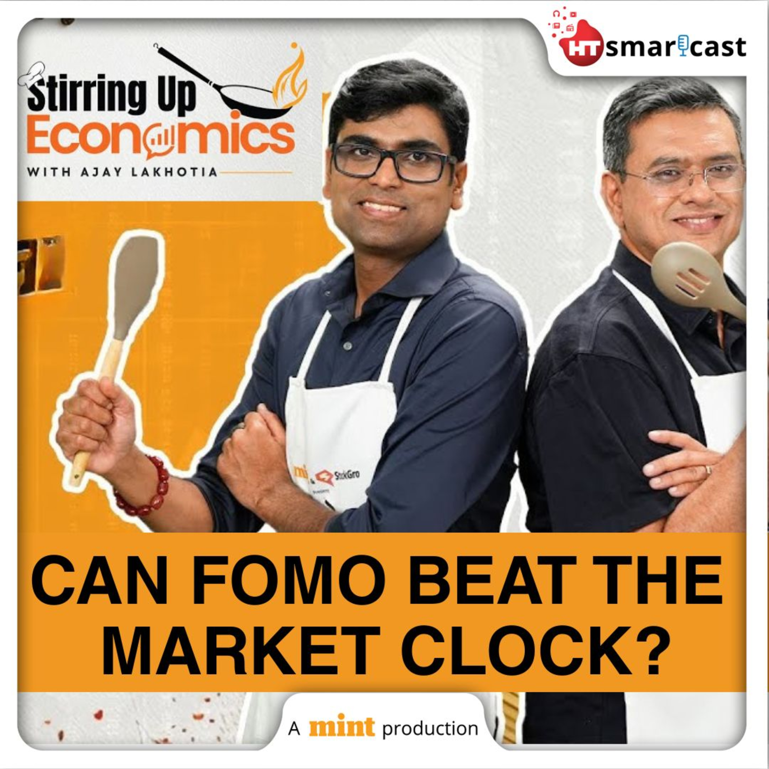 Mint Podcast: Ajay Lakotia Reveals Recipe To Handle Stock Market Volatility with Srinivas Jain | Stirring Up Economics With Ajay Lakhotia episode artwork