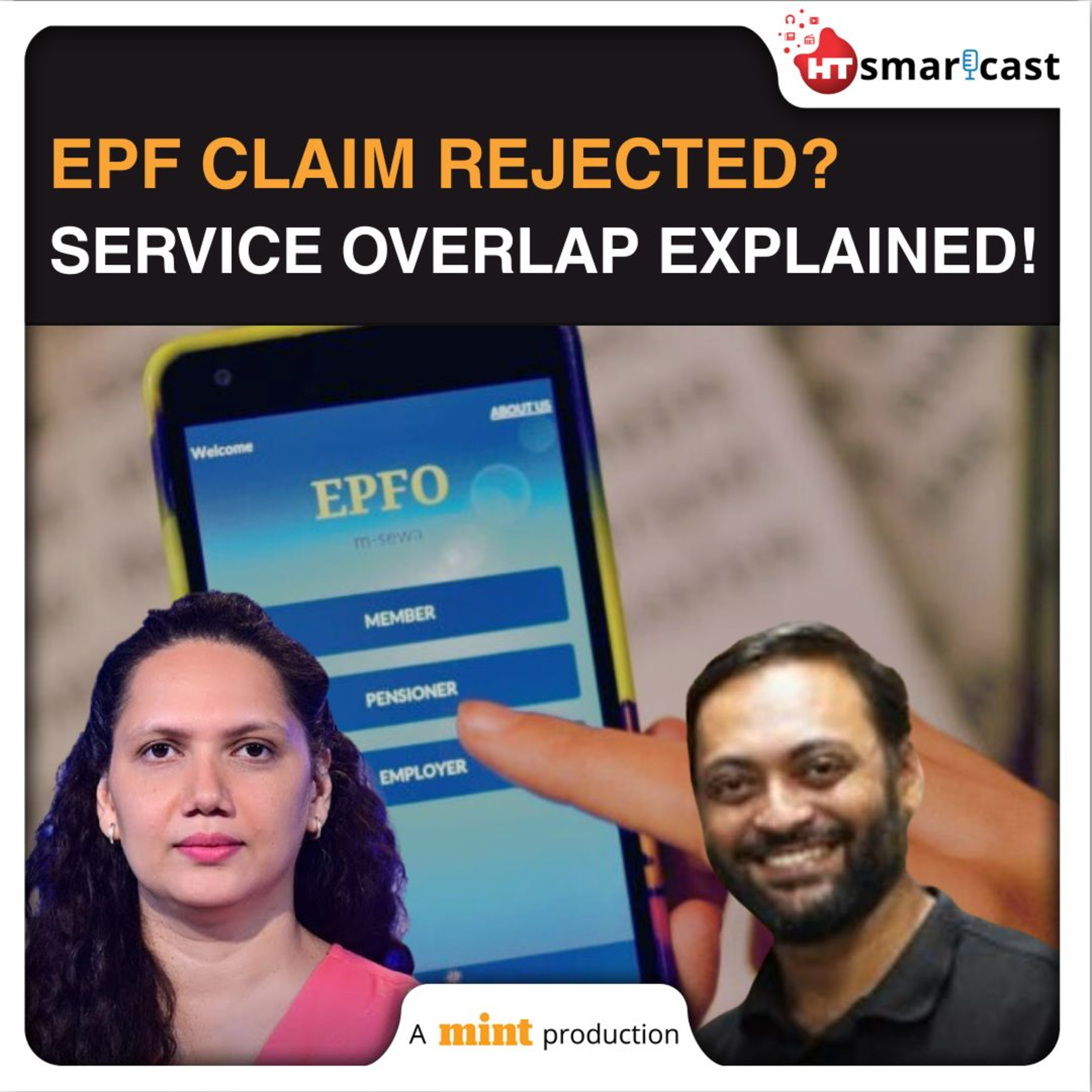 Mint Podcast: EPF Claim Got Rejected Due To Service Overlap? Here’s How To Fix It episode artwork