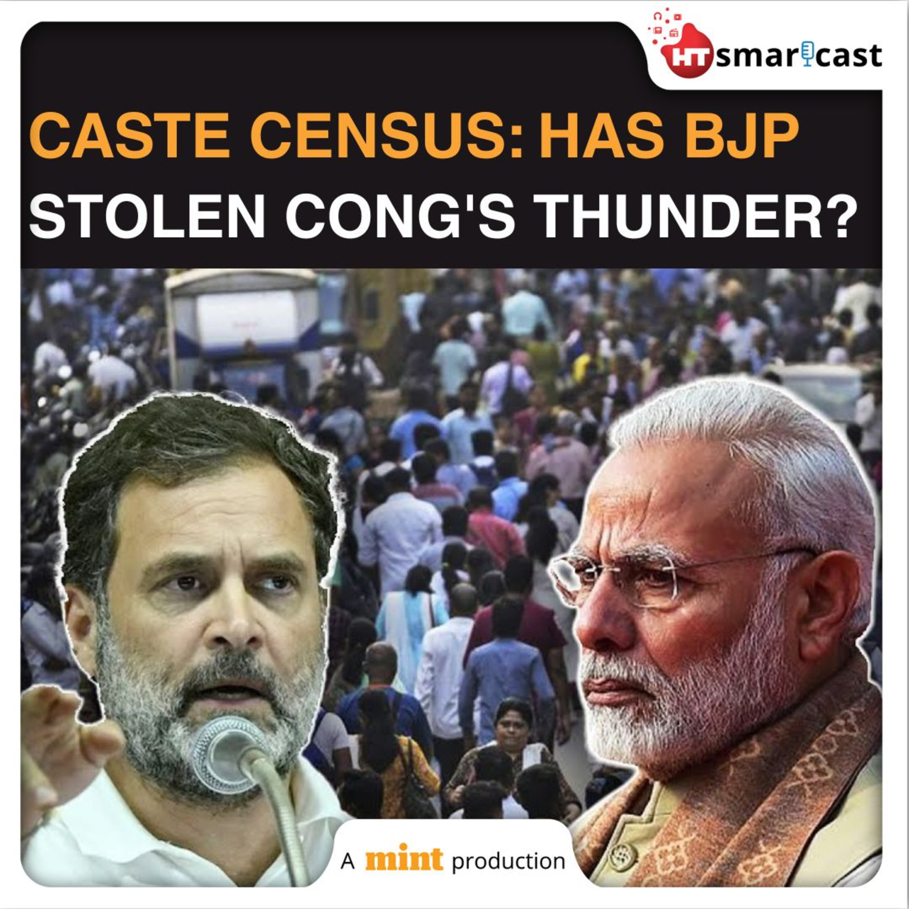 Mint Podcast: Caste Census Implication Explained In 8 Mins | Rahul Gandhi vs Narendra Modi | Bihar Election episode artwork