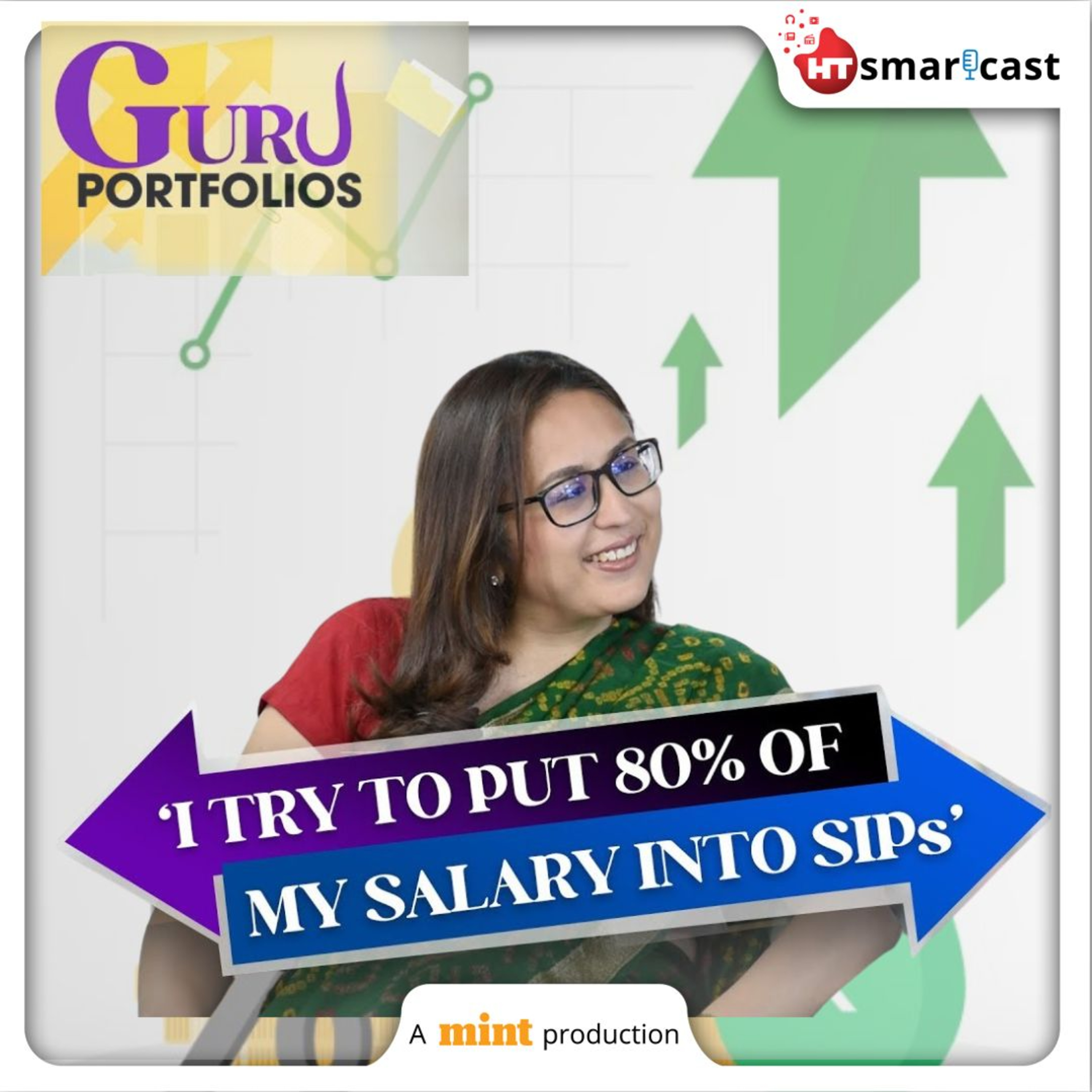 Guru Portfolios: Why Radhika Gupta Is Saving Up A 'Crazy' Amount Of Money | 'By The Time...' | Mint Podcast episode artwork