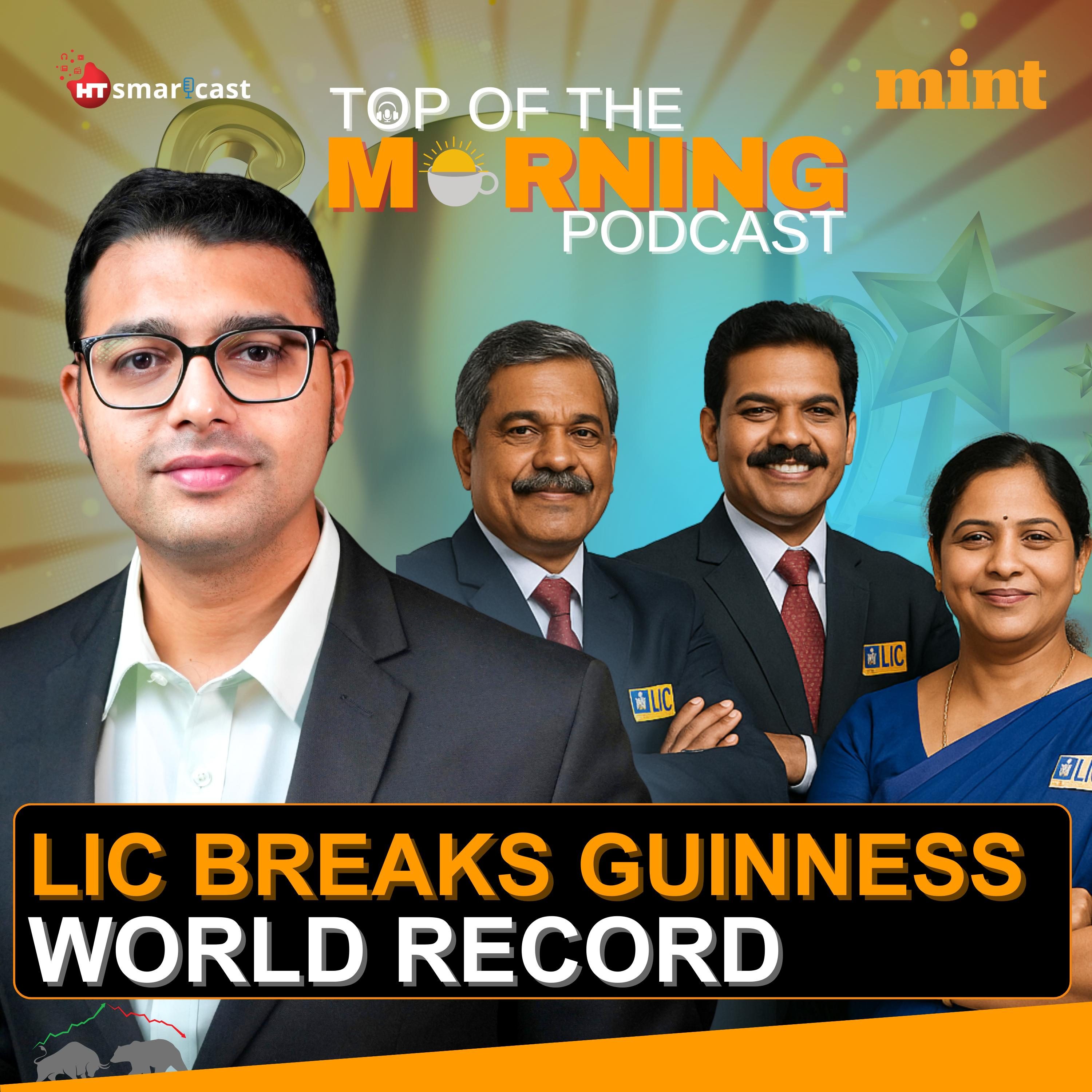Top of the Morning : India Leaps Past Japan | Rally Interrupted: Markets Lose Steam | Gold Slips, Reserves Tumble episode artwork