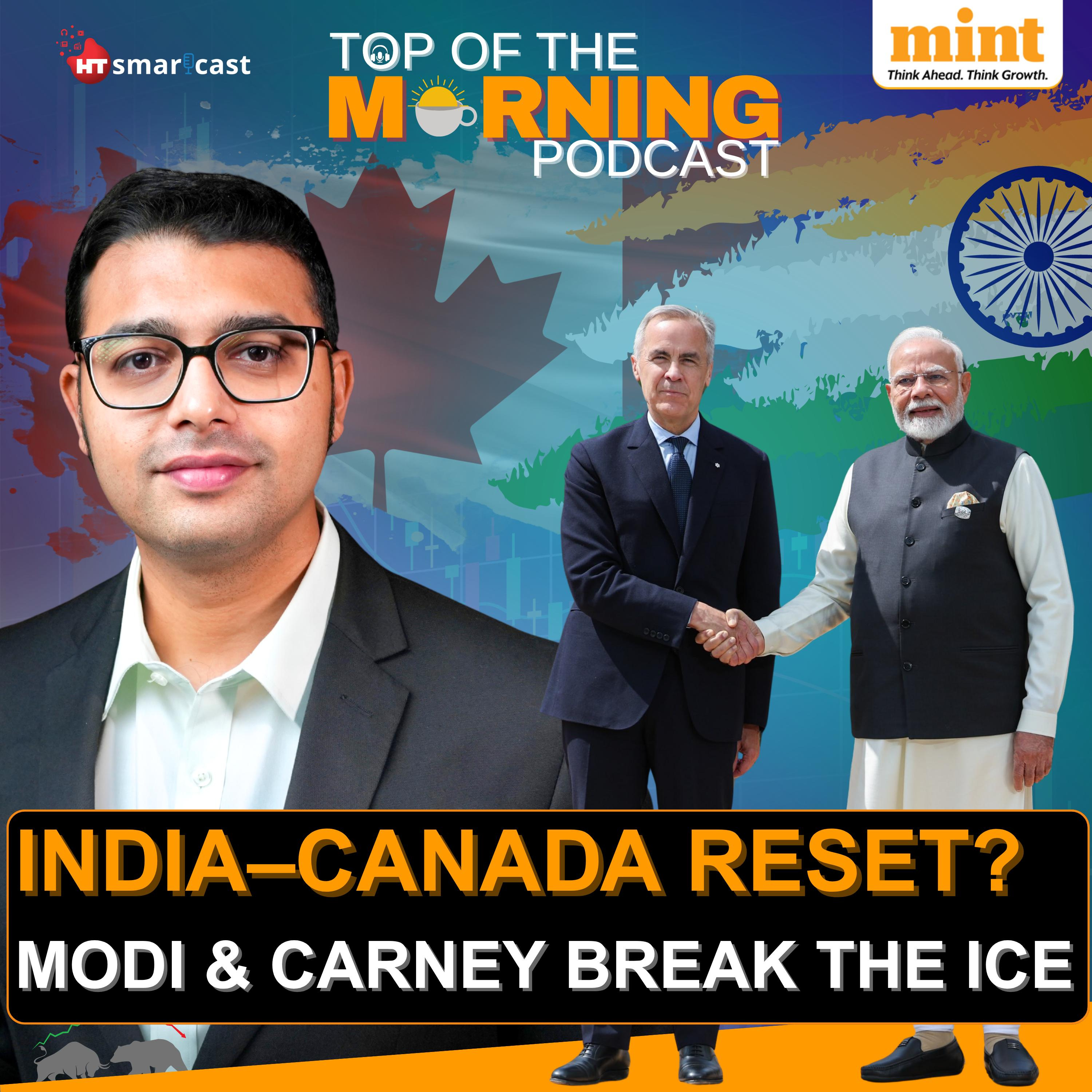 Top of the Morning : Trump Flexes Muscle in Middle East | MakeMyTrip Cuts Cuts Chinese Stake | HZL’s ₹12K Cr Metal Play episode artwork