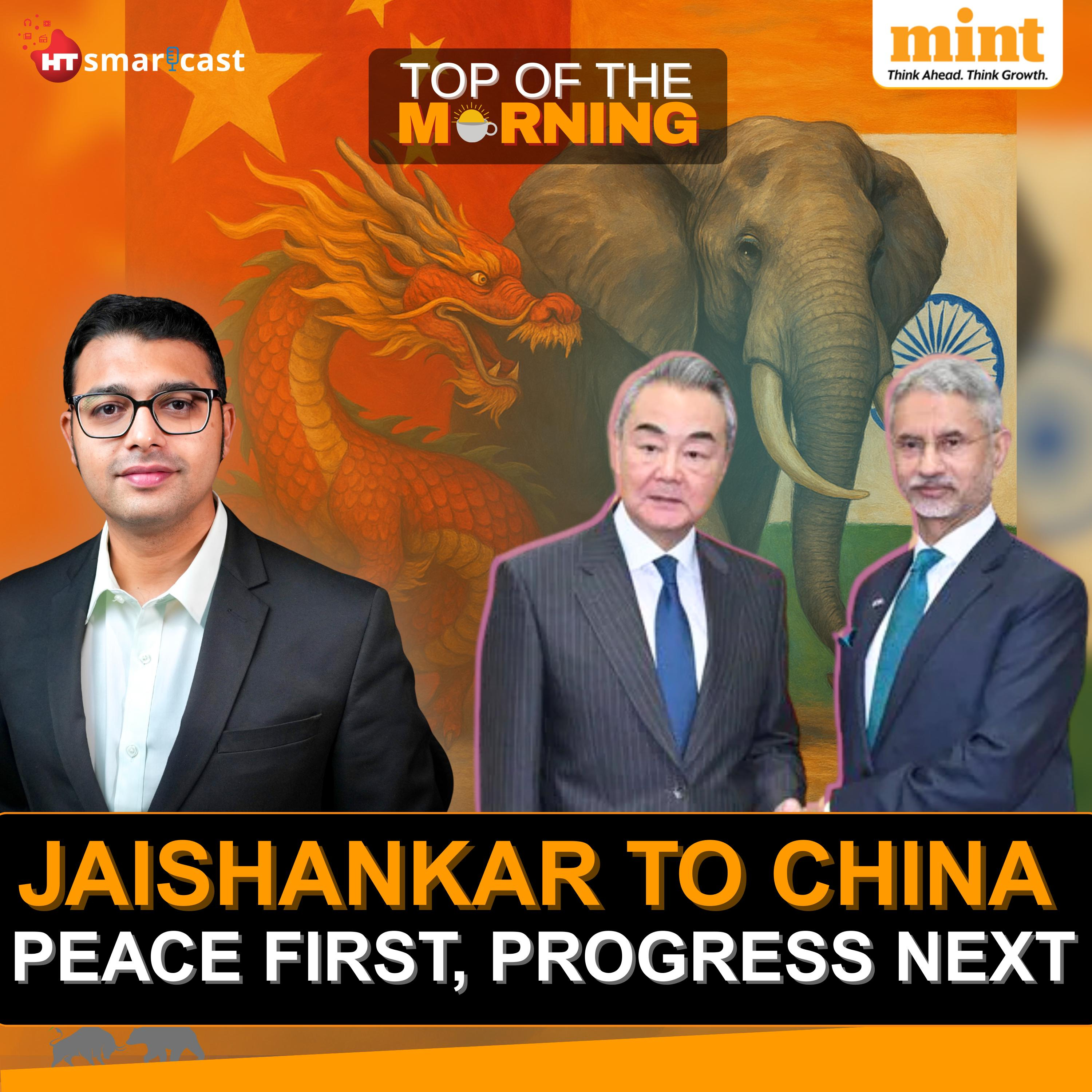 Top of the Morning : Flight 171: The Fatal Switch | China’s 600 kmph Train | Trump’s 50-Day Ultimatum | Jaishankar in Beijing  episode artwork