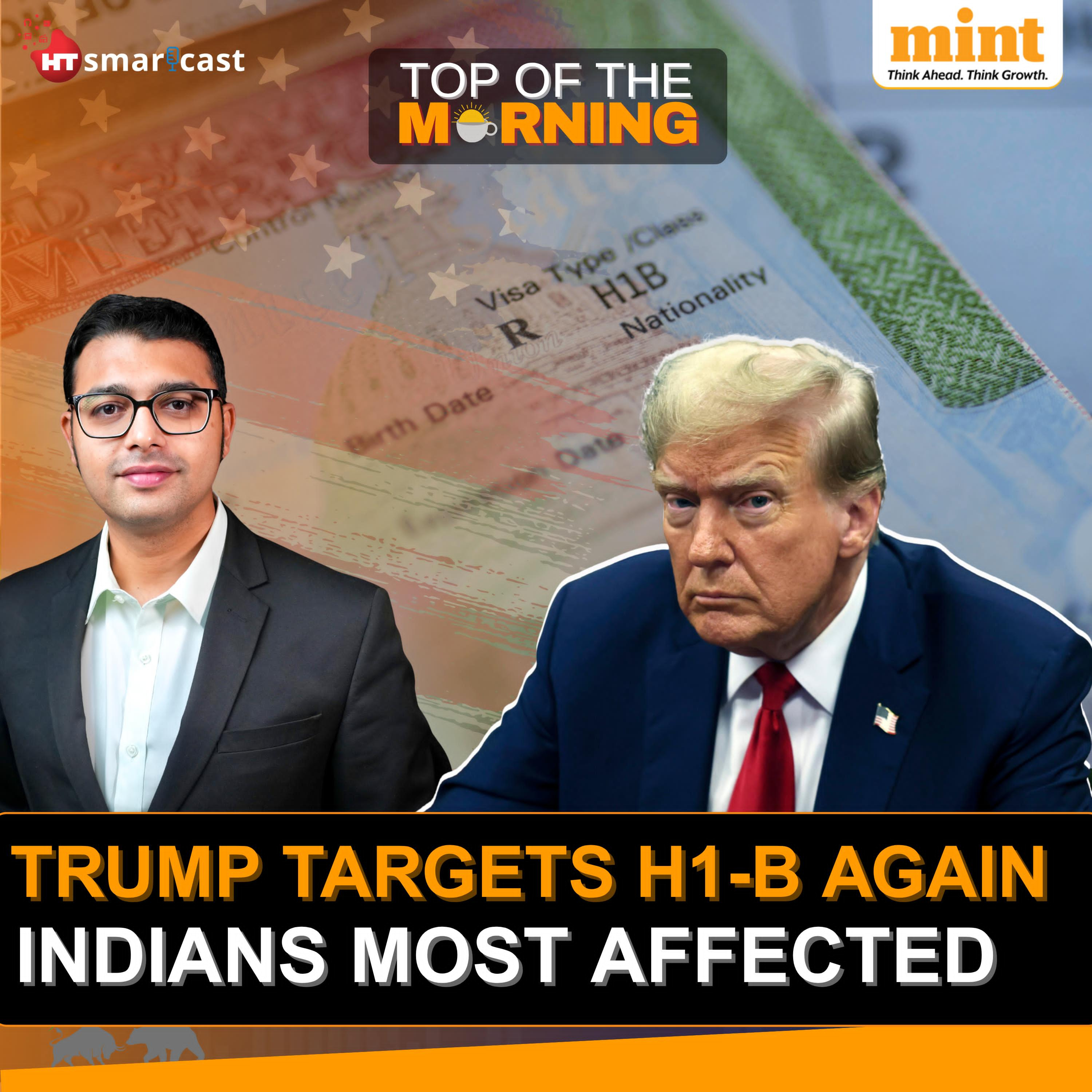 Top of the Morning : H1-B Visa Shakeup | Fire On AI315 | Trump Exits UNESCO | India-UK Free Trade Pact episode artwork