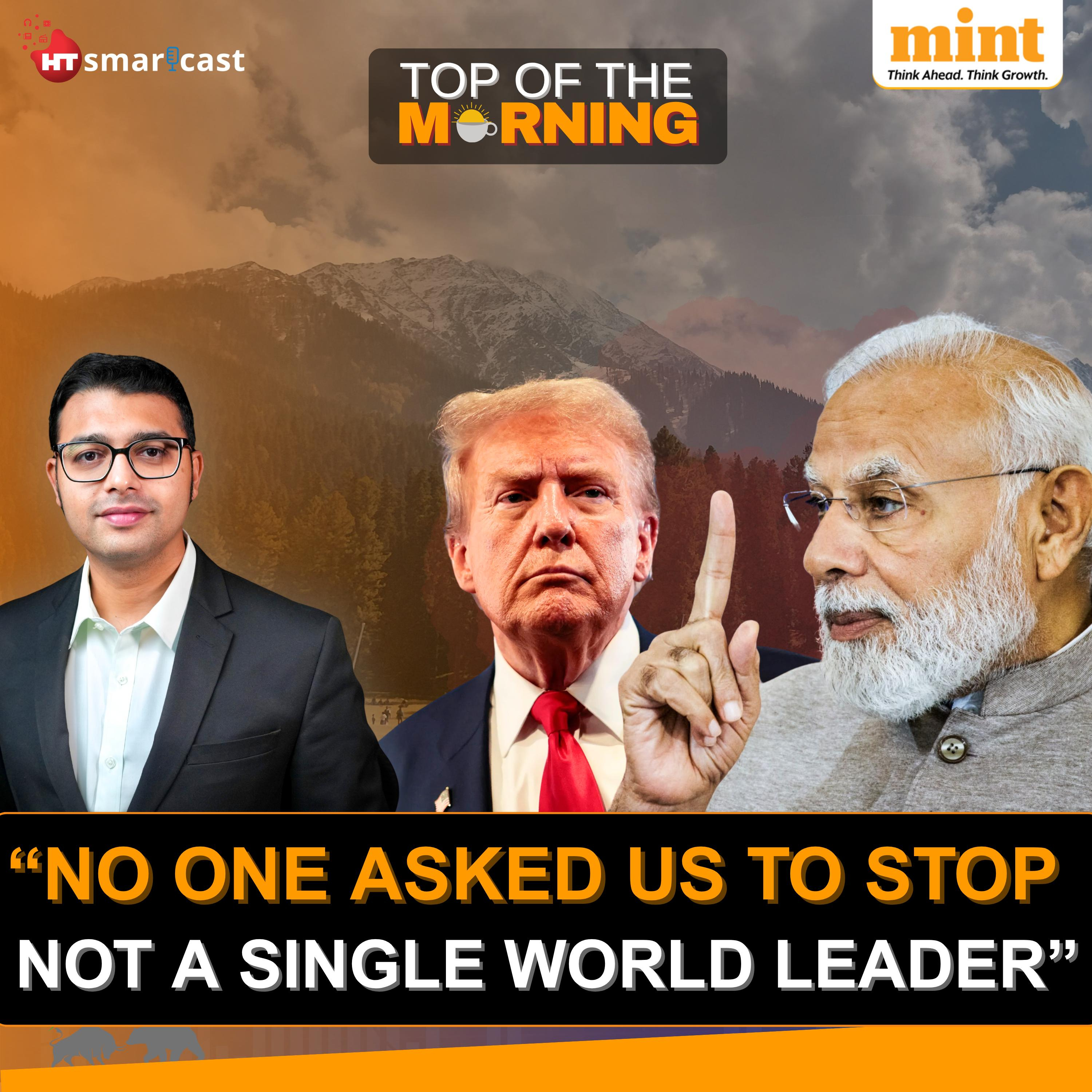Top of the Morning : US: 25% Tariffs on India? | Mayday at 5,000 Feet | Rupee Hits 4-Month Low | Air India Audit Flags 100 Safety Breaches episode artwork