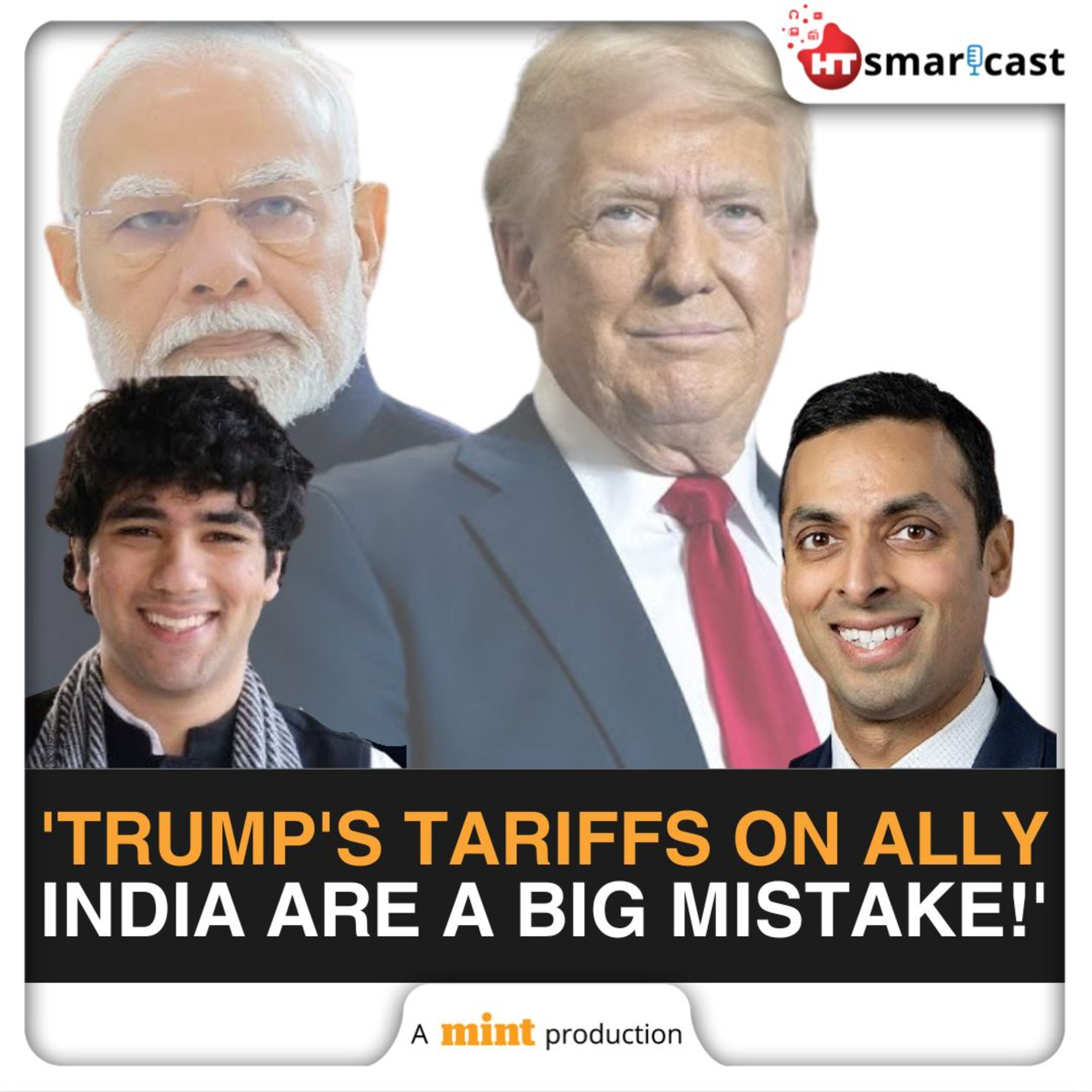 Mint Podcast: Trump's 25% Tariffs On India Lead To Uproar In U.S., Congressman Suhas Subramanyam Says Big Mistake episode artwork